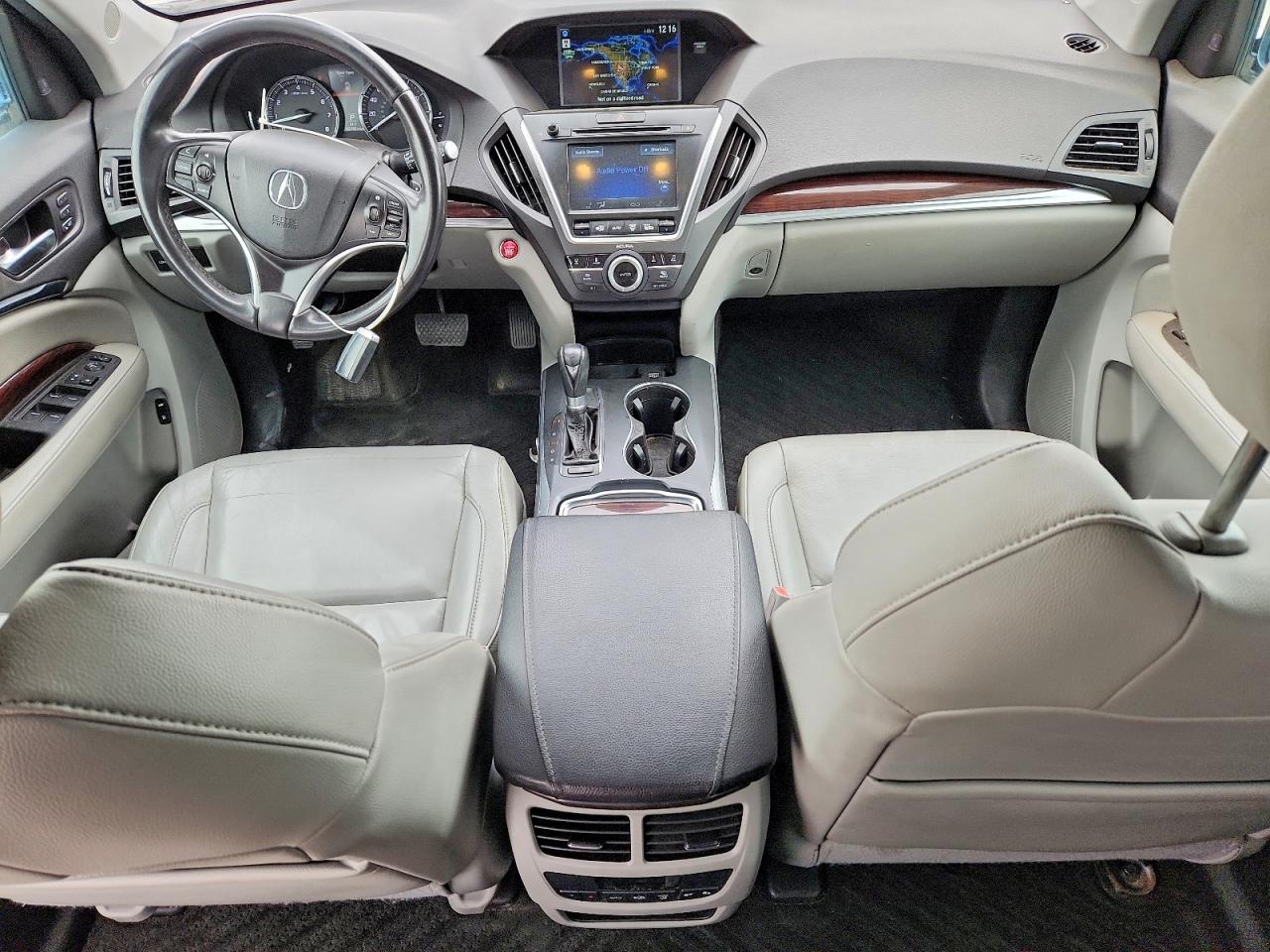 2014 Acura Mdx Technology Silver vin: 5FRYD3H48EB011609