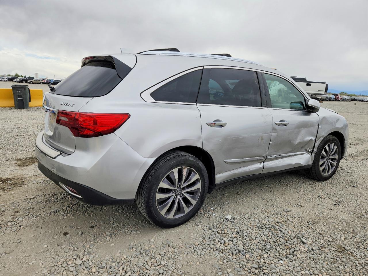 2014 Acura Mdx Technology Silver vin: 5FRYD3H48EB011609