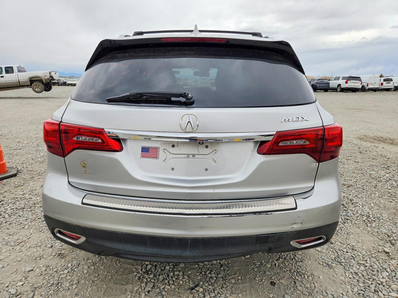 2014 Acura Mdx Technology Silver vin: 5FRYD3H48EB011609