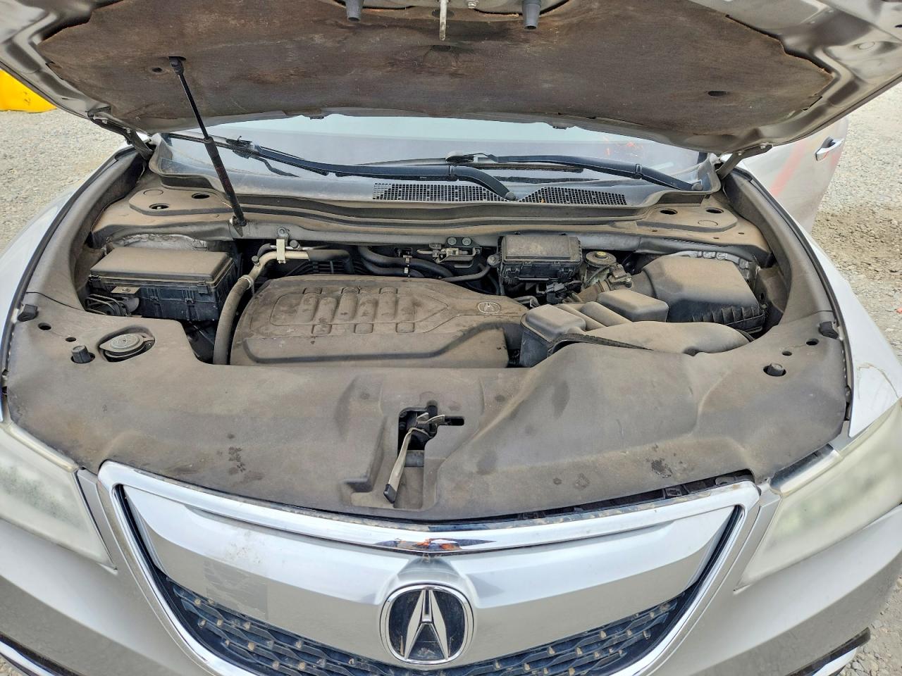 2014 Acura Mdx Technology Silver vin: 5FRYD3H48EB011609