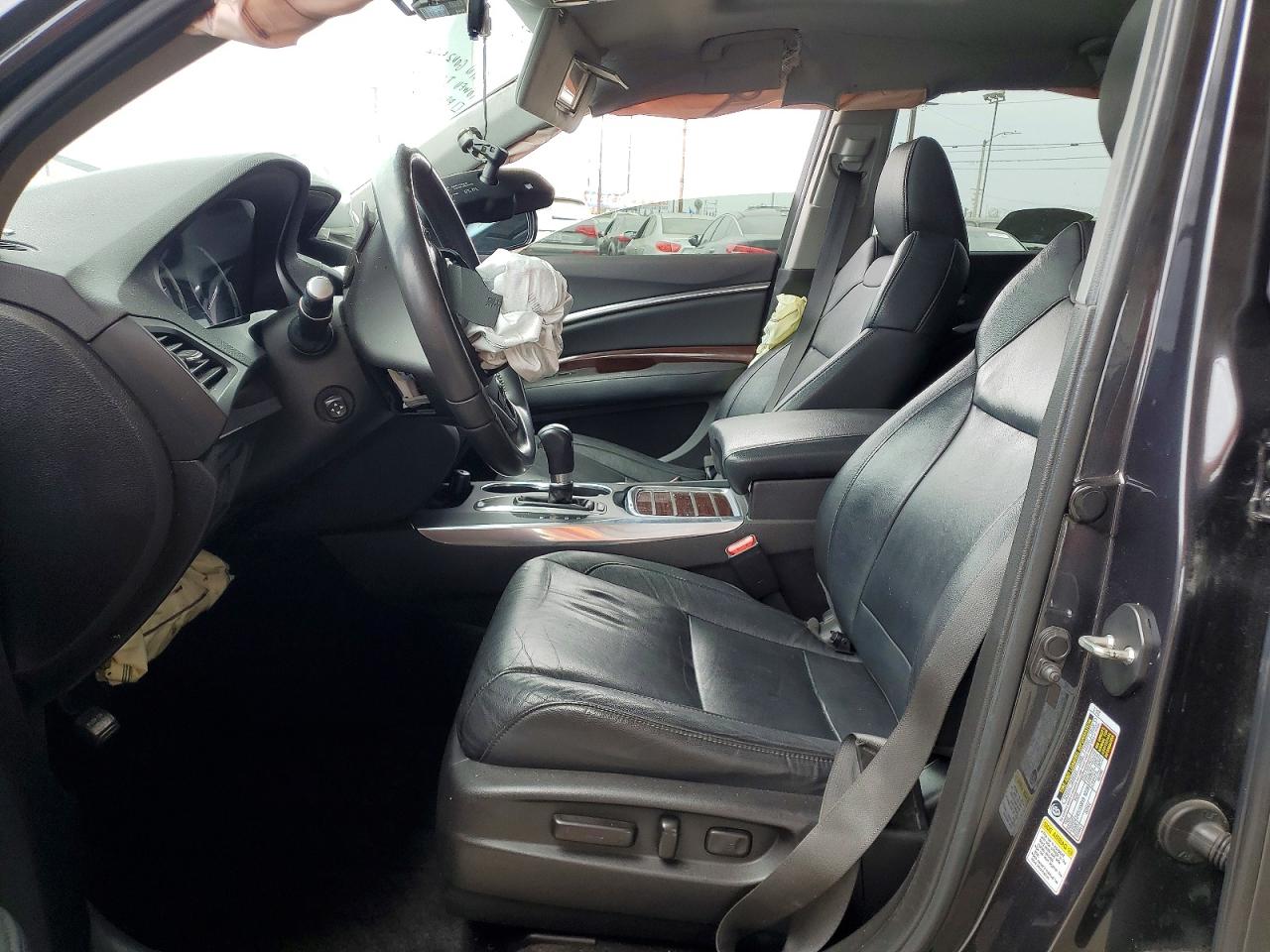 2014 Acura Mdx Technology Gray vin: 5FRYD3H49EB002613