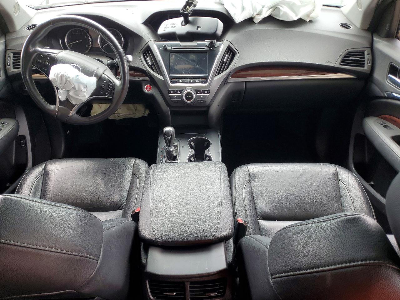 2014 Acura Mdx Technology Gray vin: 5FRYD3H49EB002613