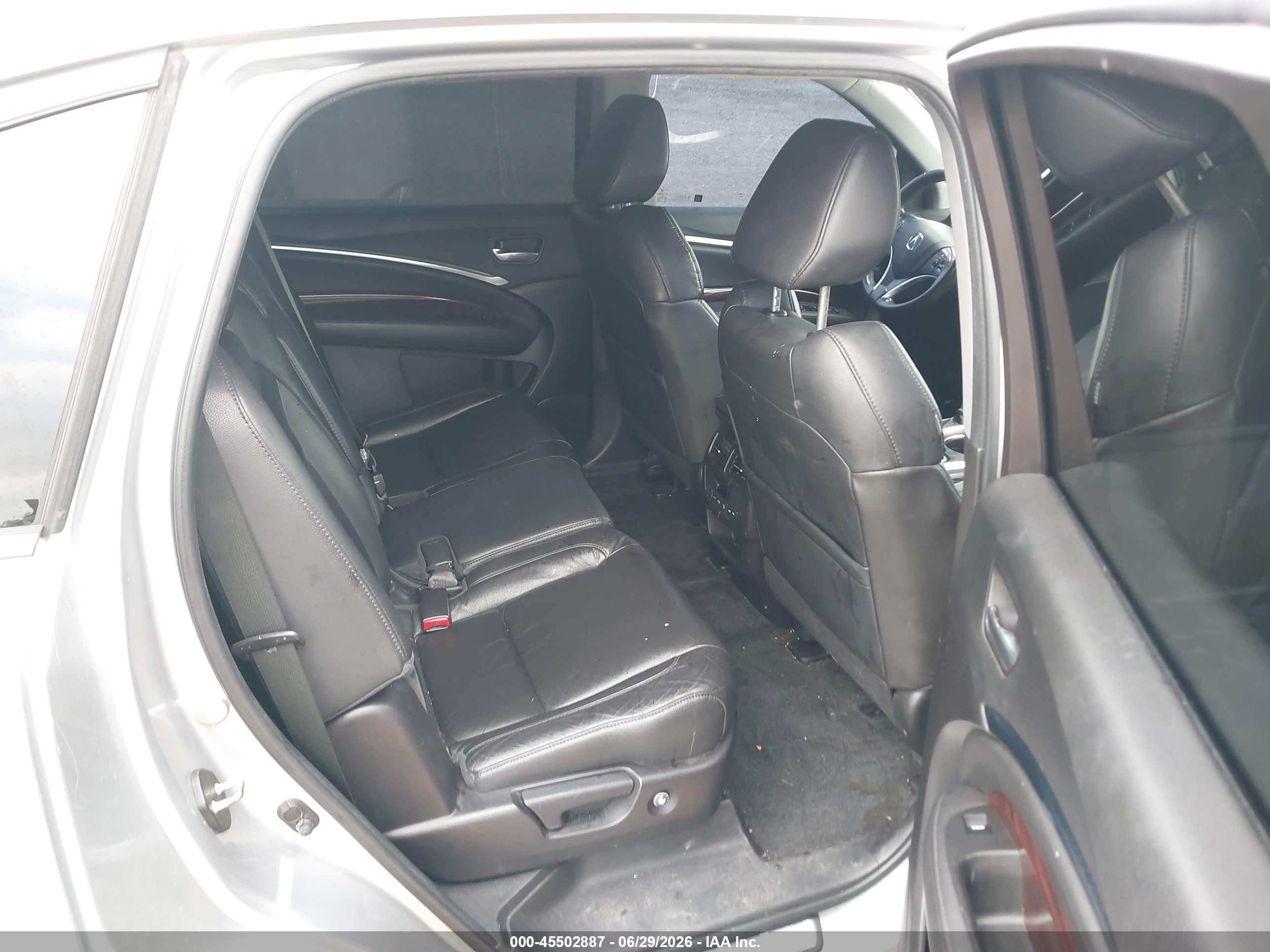 2014 Acura Mdx Technology Package Silver vin: 5FRYD3H49EB010159