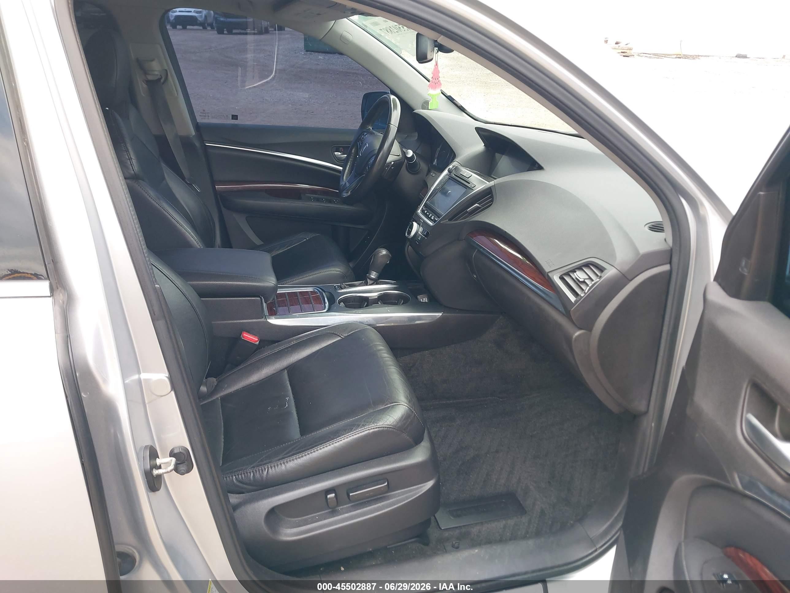 2014 Acura Mdx Technology Package Silver vin: 5FRYD3H49EB010159