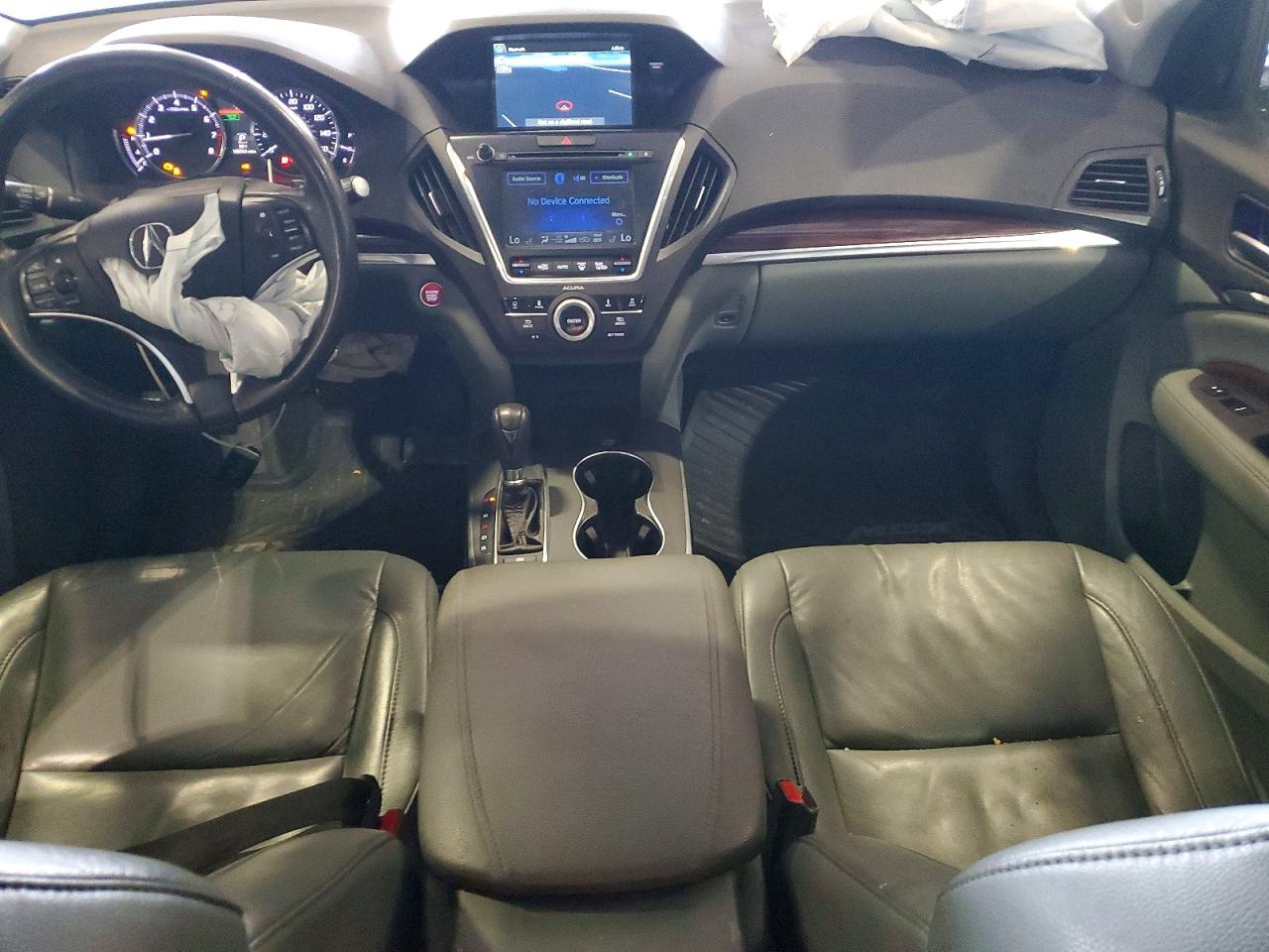 2014 Acura Mdx Technology Gray vin: 5FRYD3H49EB017161