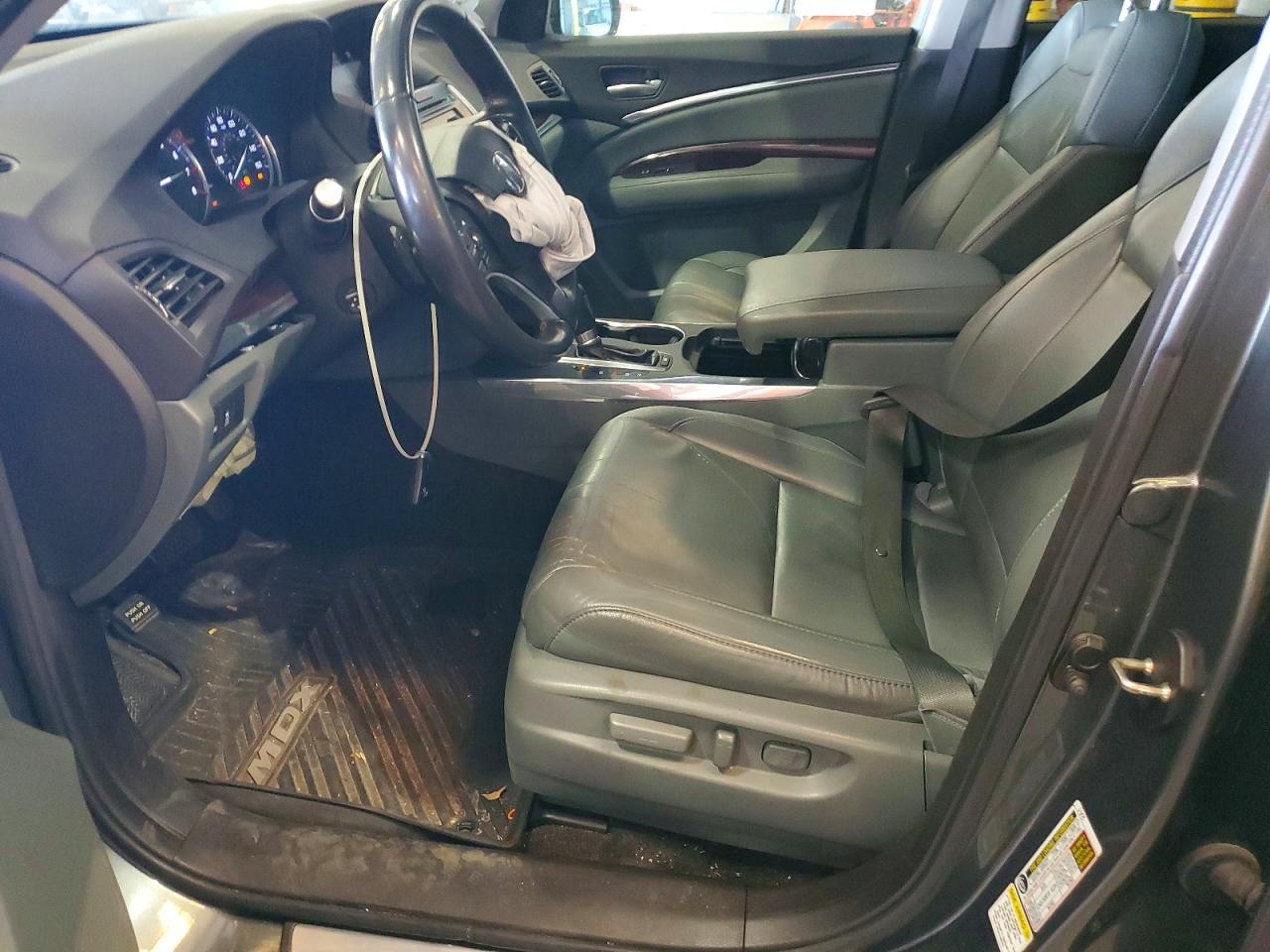 2014 Acura Mdx Technology Gray vin: 5FRYD3H49EB017161