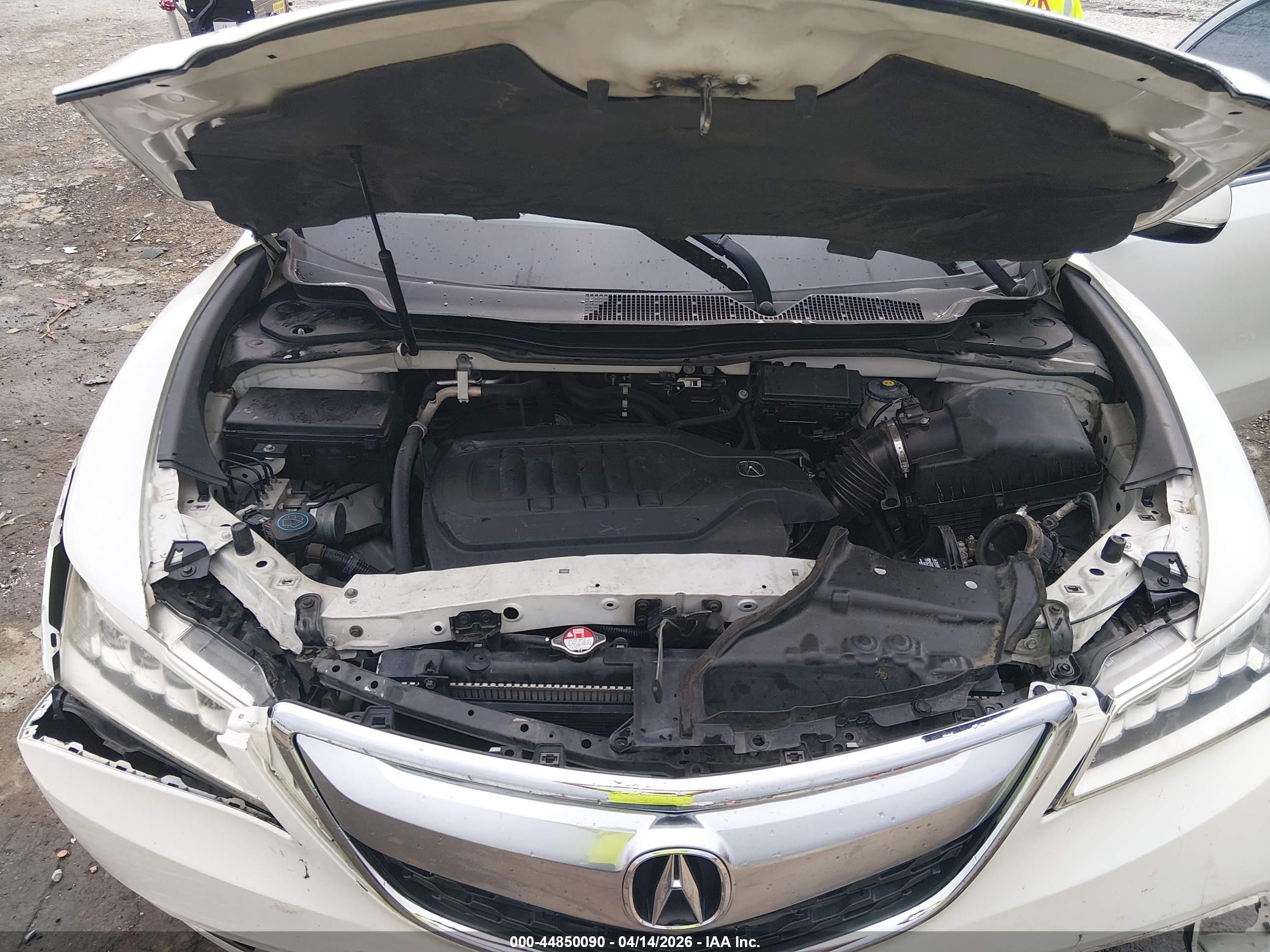 2015 Acura Mdx Technology Package White vin: 5FRYD3H49FB003732