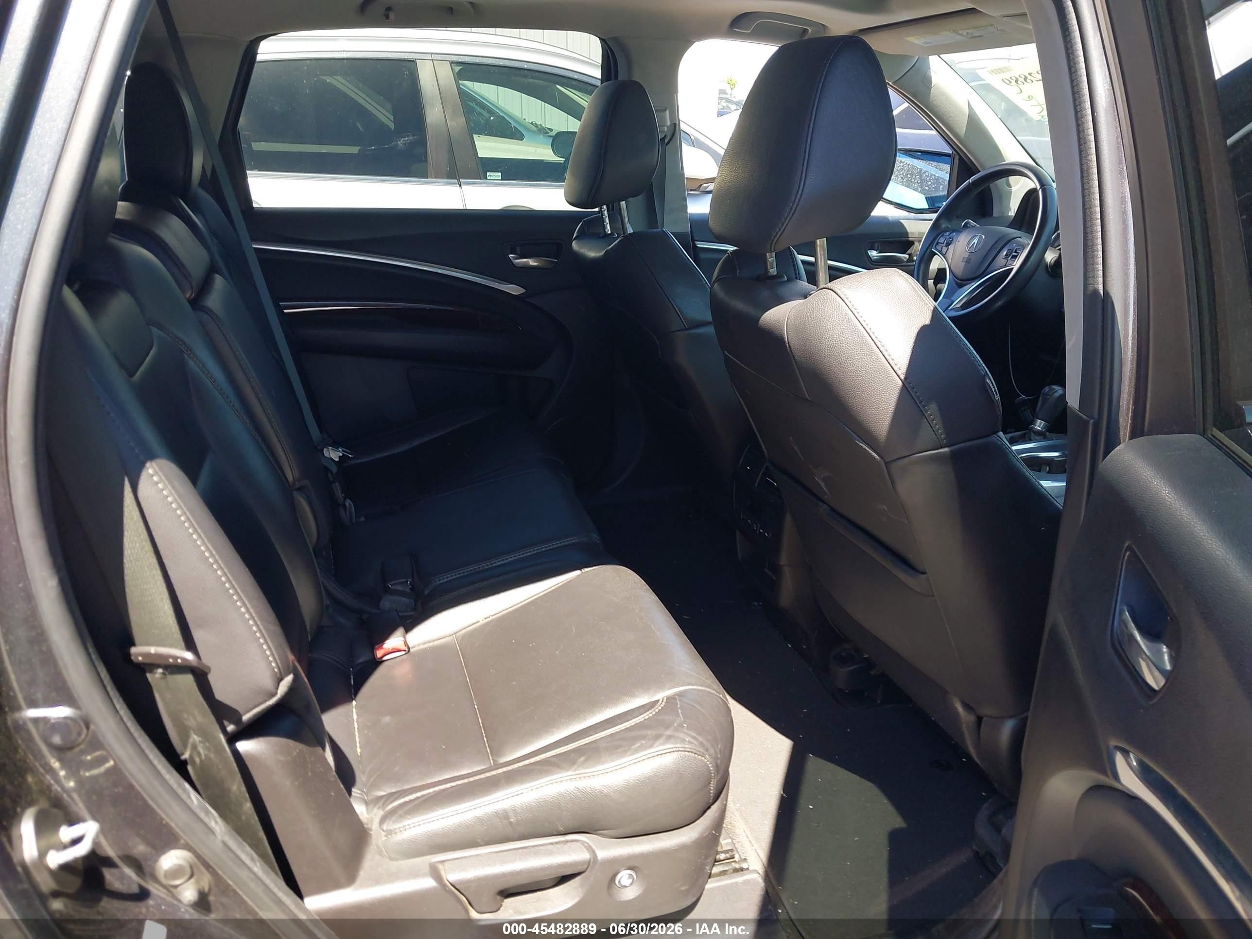 2015 Acura Mdx Technology Package Gray vin: 5FRYD3H49FB005187