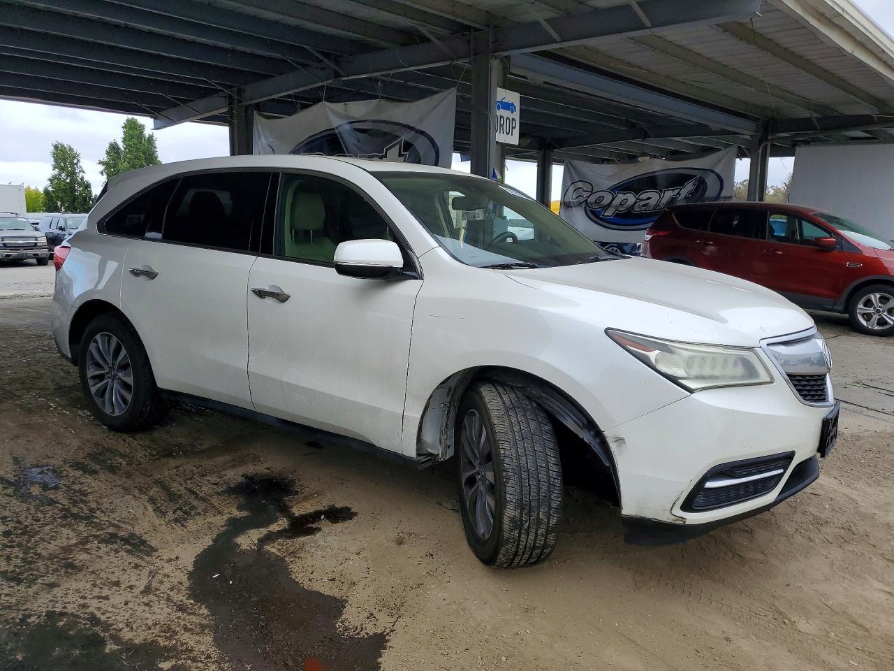 2014 Acura Mdx Technology Cream vin: 5FRYD3H4XEB004340