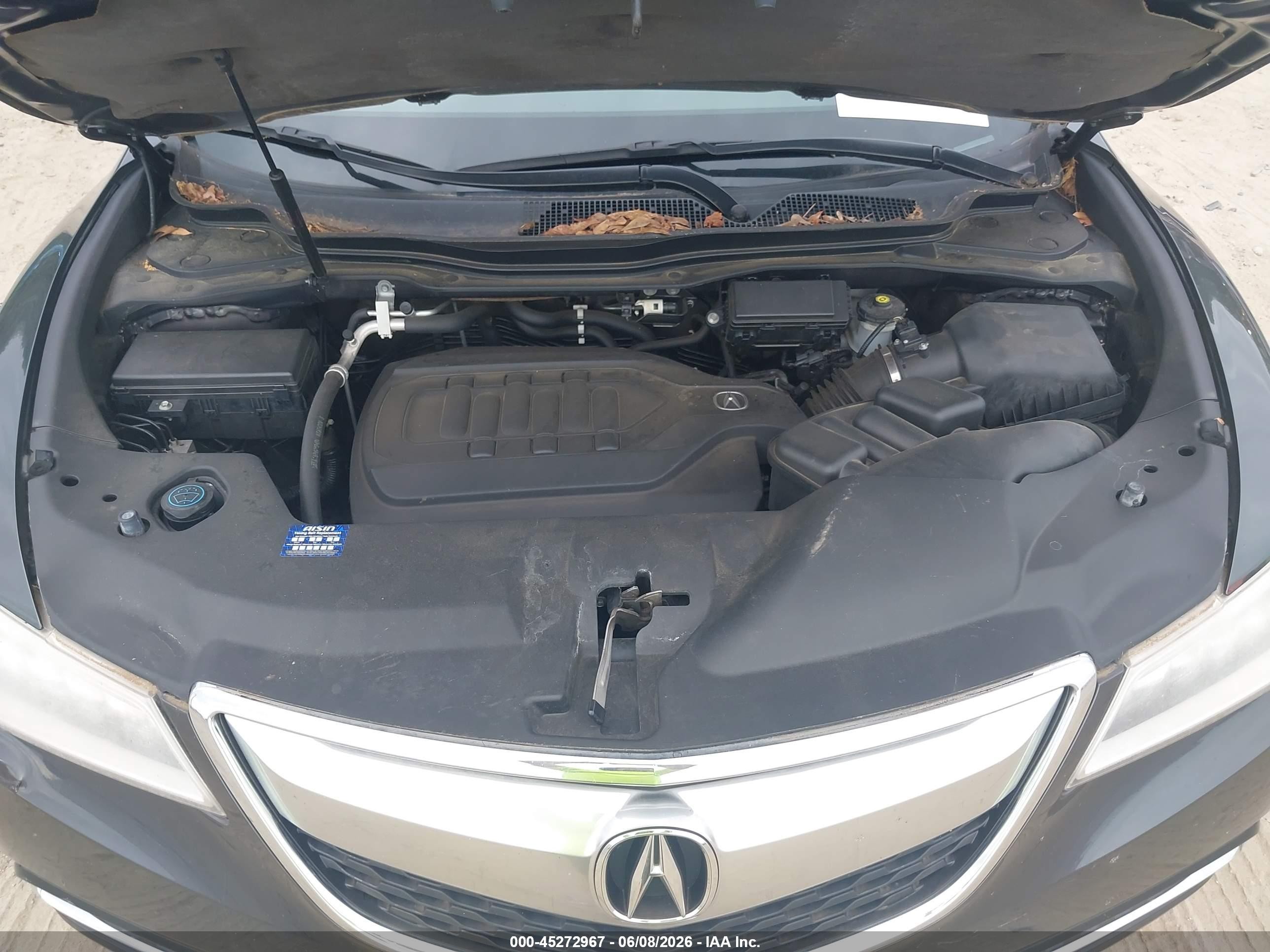 2014 Acura Mdx Technology Package Gray vin: 5FRYD3H4XEB009330