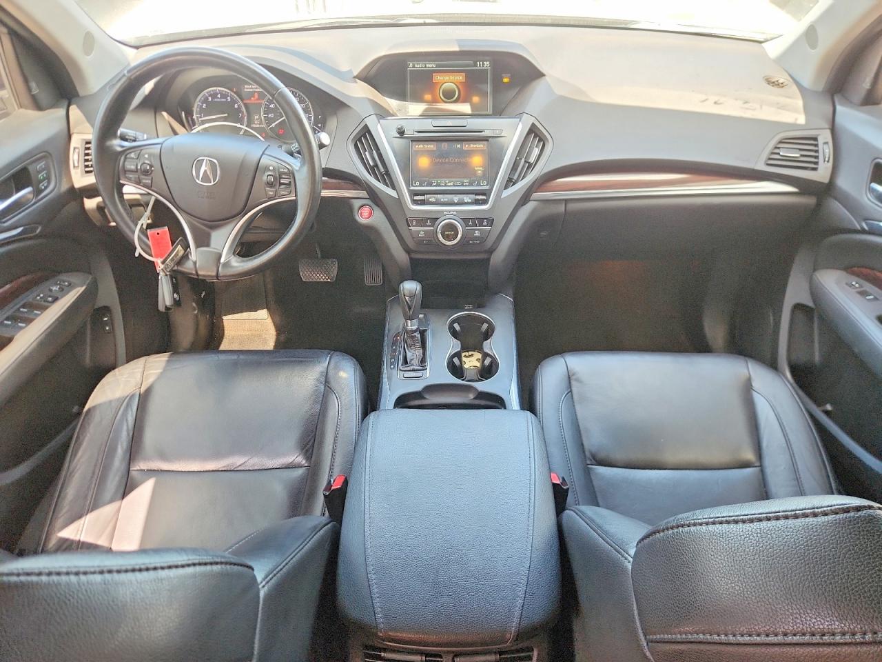 2014 Acura Mdx Technology Black vin: 5FRYD3H4XEB019372