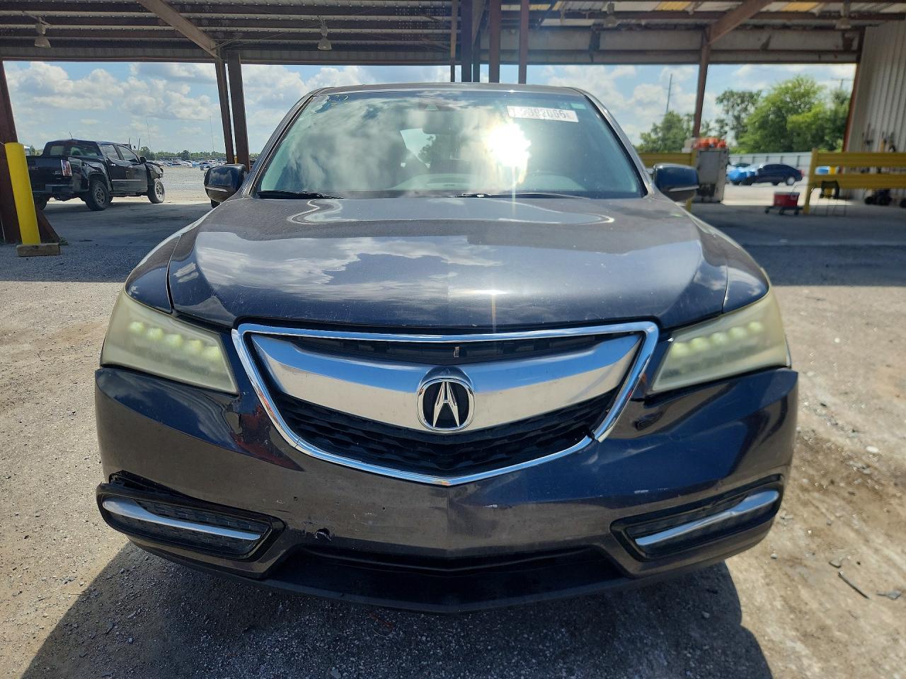 2014 Acura Mdx Technology Black vin: 5FRYD3H4XEB019372