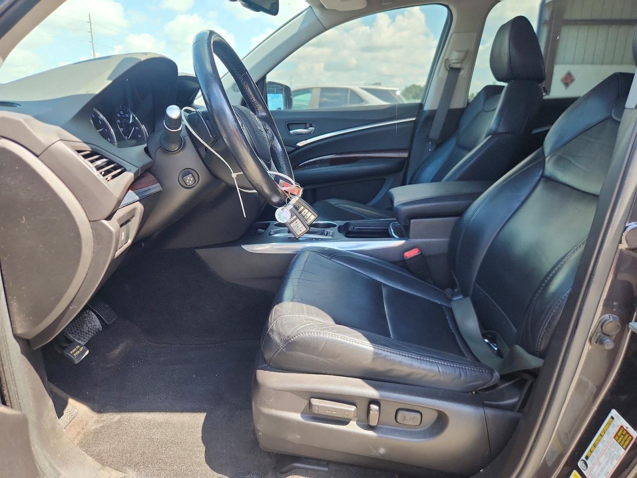 2014 Acura Mdx Technology Black vin: 5FRYD3H4XEB019372