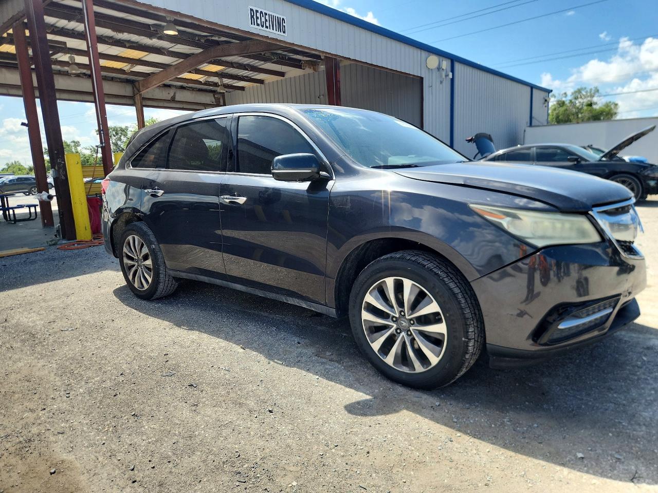 2014 Acura Mdx Technology Black vin: 5FRYD3H4XEB019372