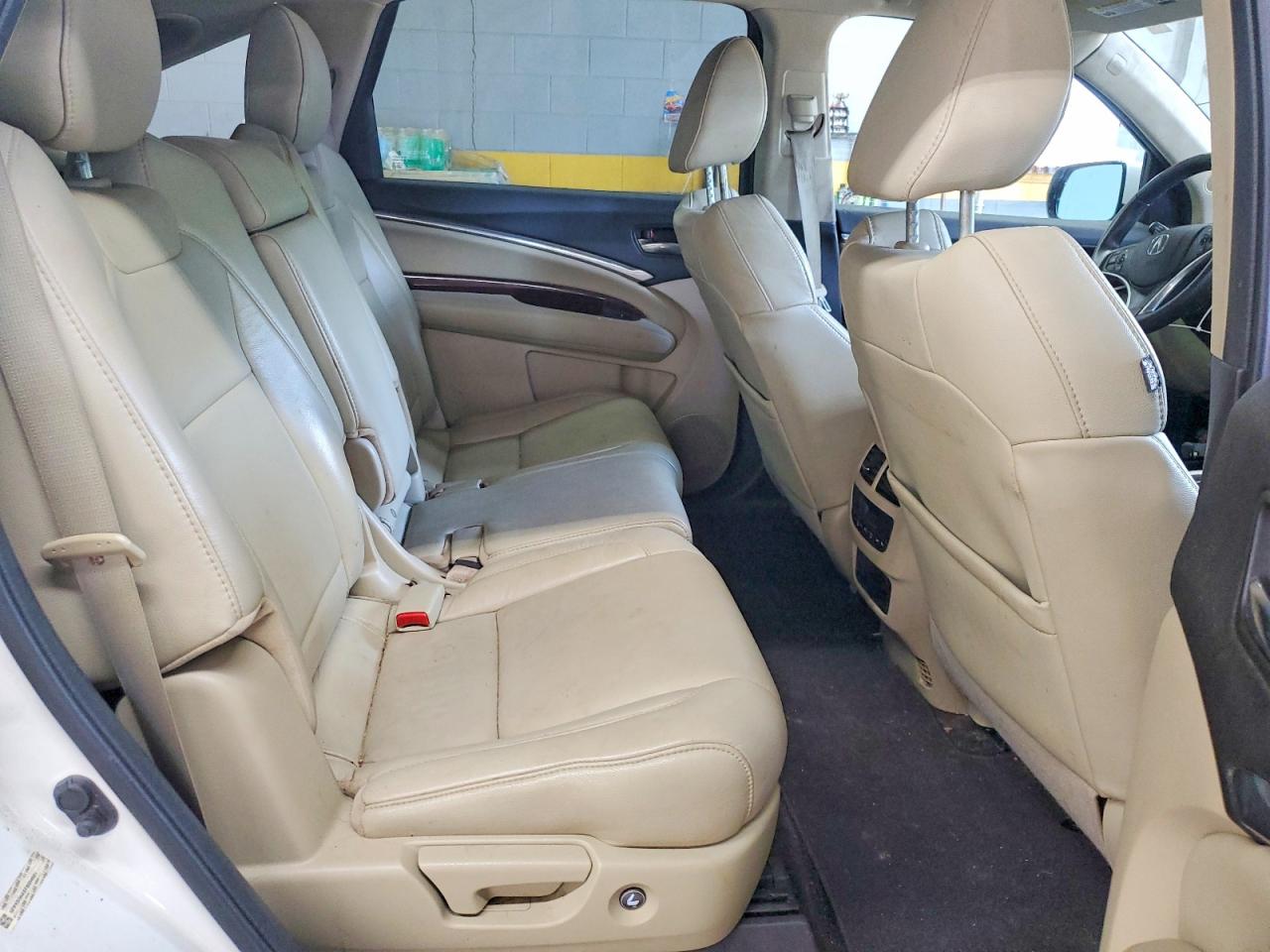 2015 Acura Mdx Technology White vin: 5FRYD3H4XFB004601