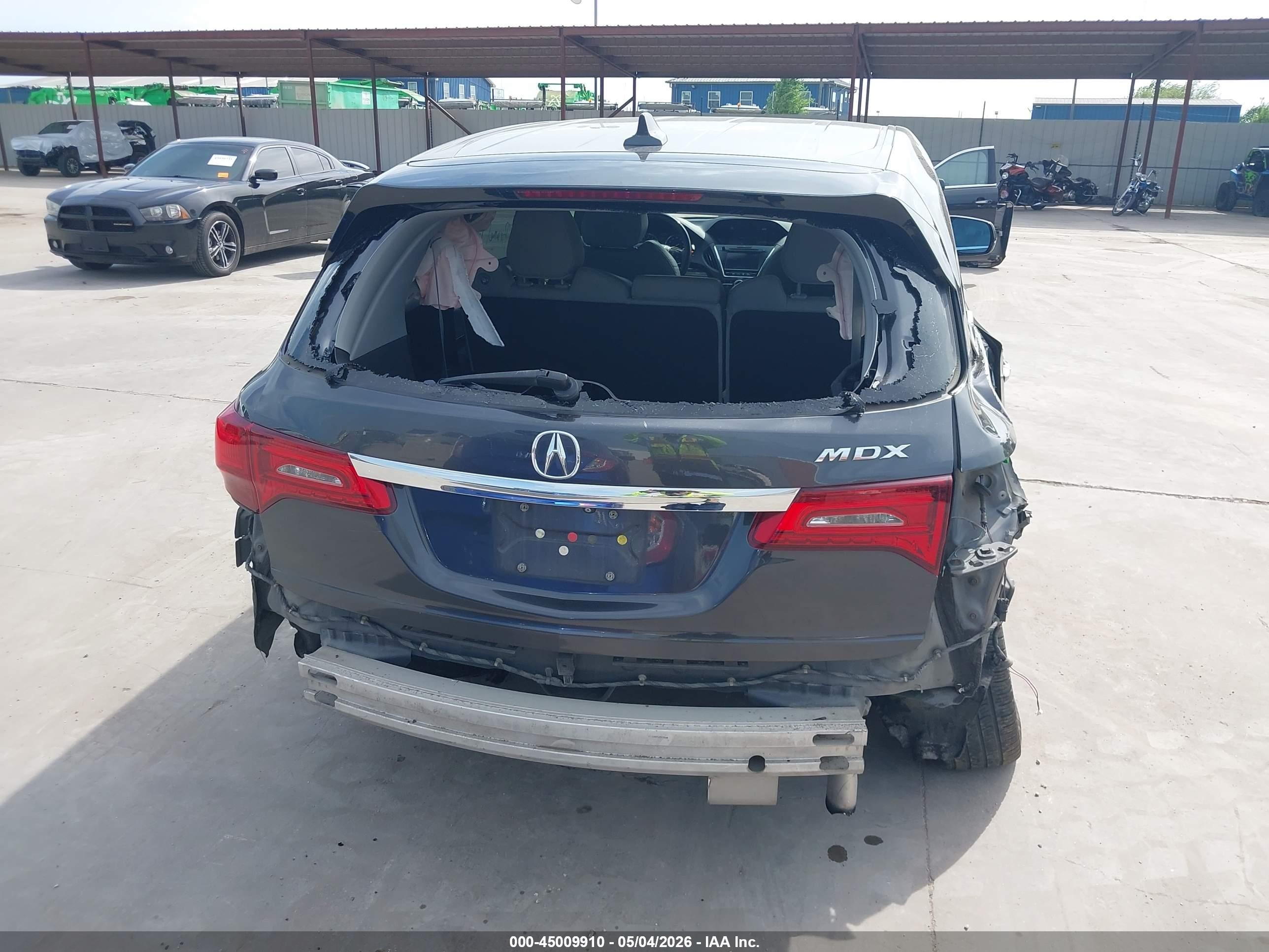 2015 Acura Mdx Technology Package Gray vin: 5FRYD3H4XFB005702
