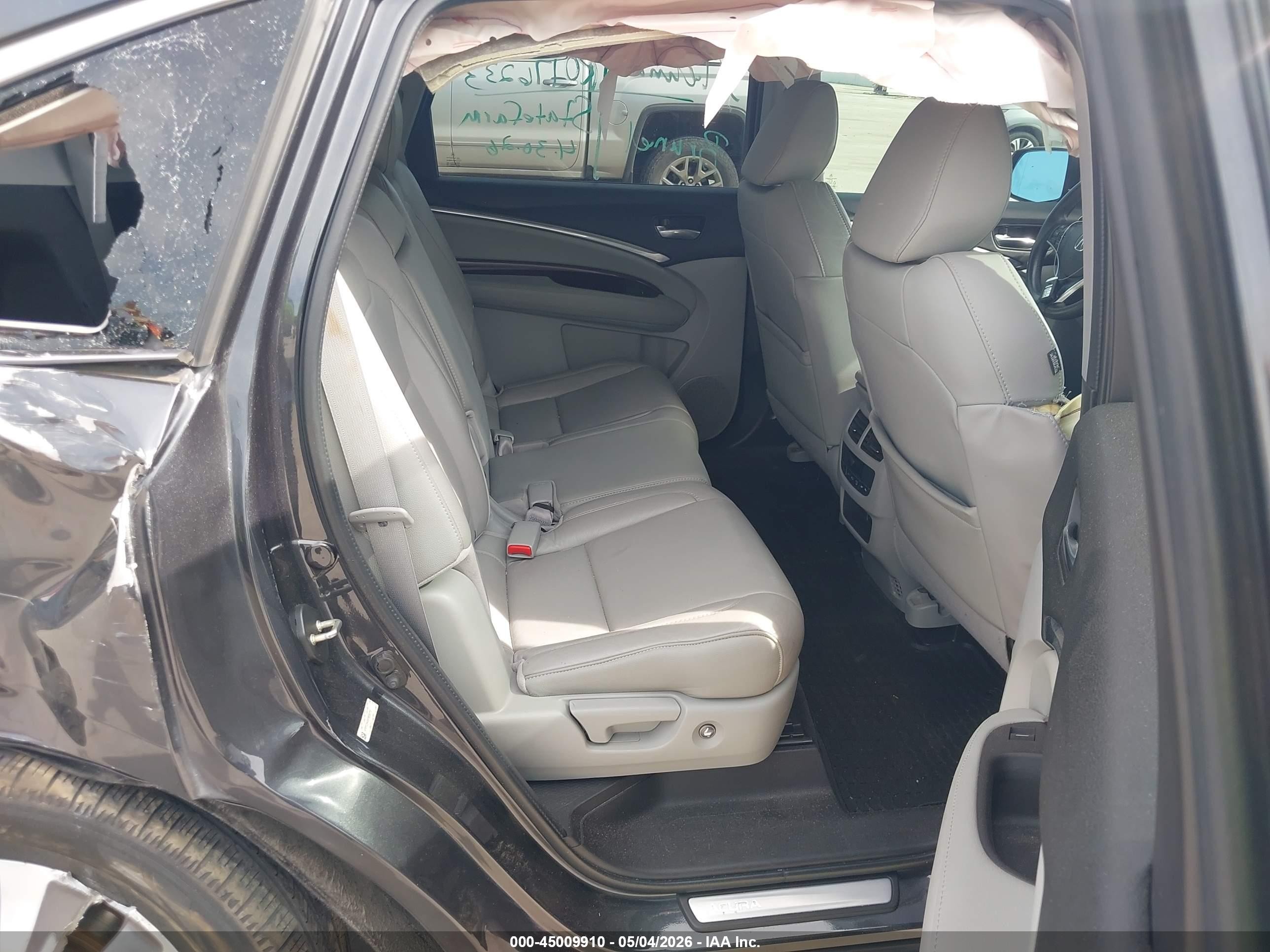 2015 Acura Mdx Technology Package Gray vin: 5FRYD3H4XFB005702