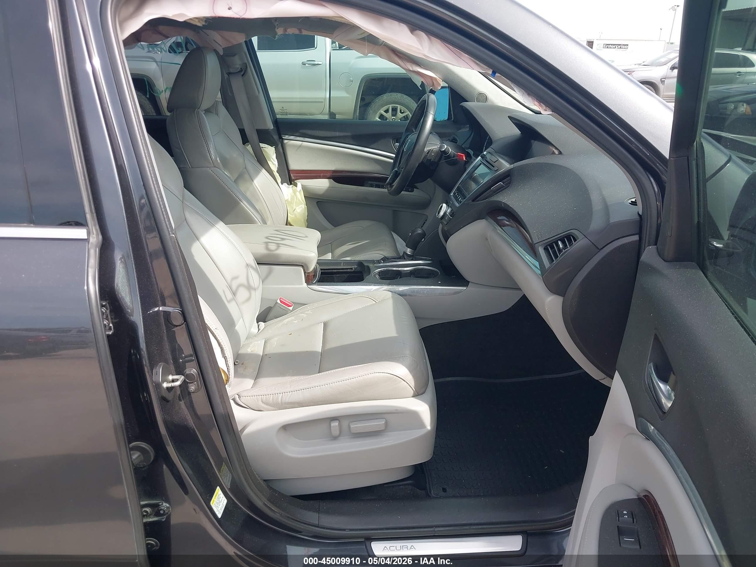 2015 Acura Mdx Technology Package Gray vin: 5FRYD3H4XFB005702
