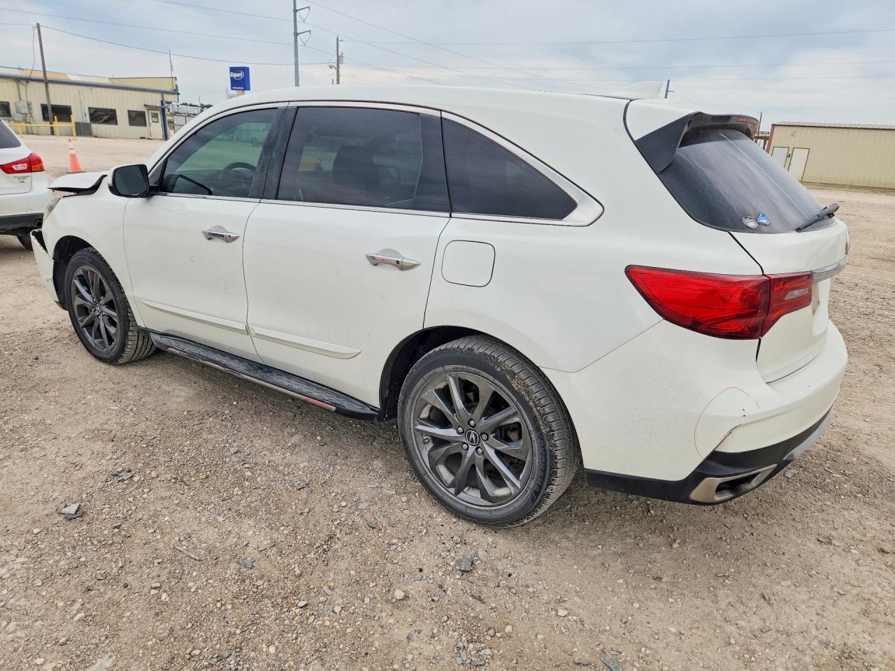 2017 Acura Mdx Technology White vin: 5FRYD3H56HB013372