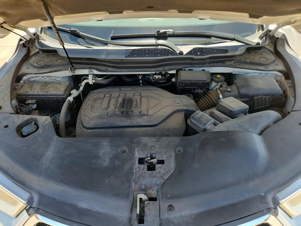 2017 Acura Mdx Technology White vin: 5FRYD3H57HB003952