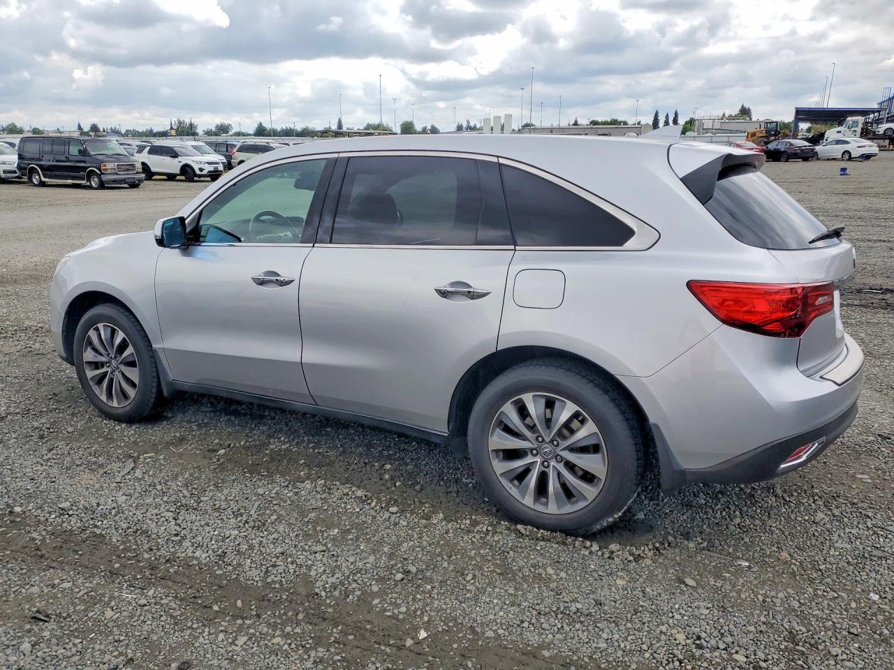2014 Acura Mdx Technology Silver vin: 5FRYD3H61EB008956