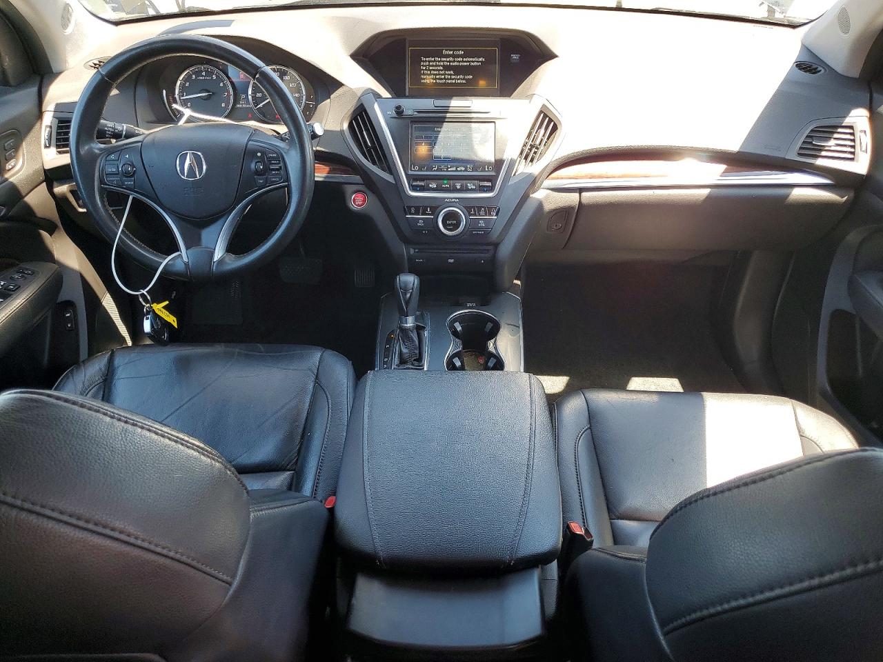 2015 Acura Mdx Technology Black vin: 5FRYD3H65FB005804