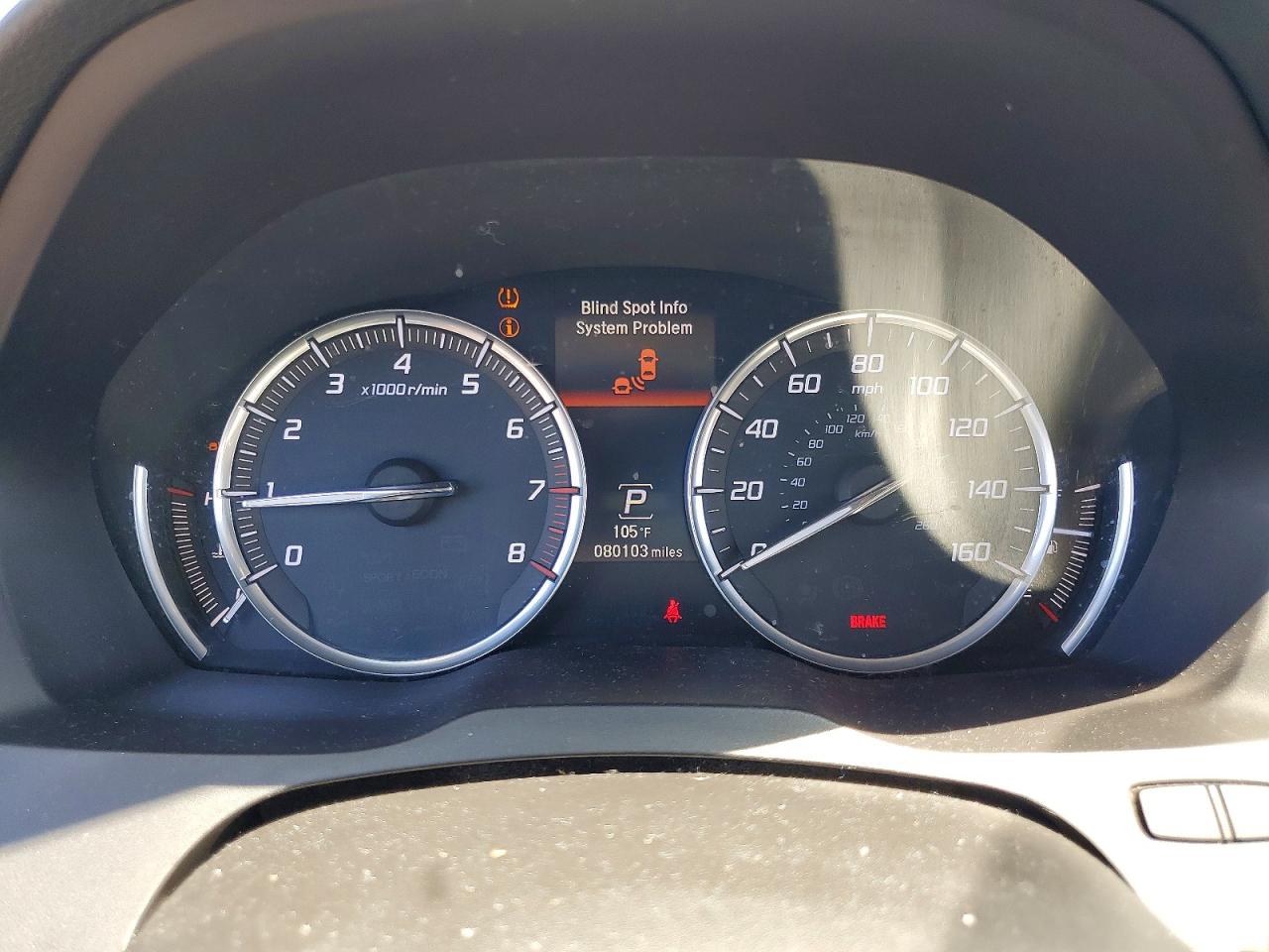 2015 Acura Mdx Technology Black vin: 5FRYD3H65FB005804