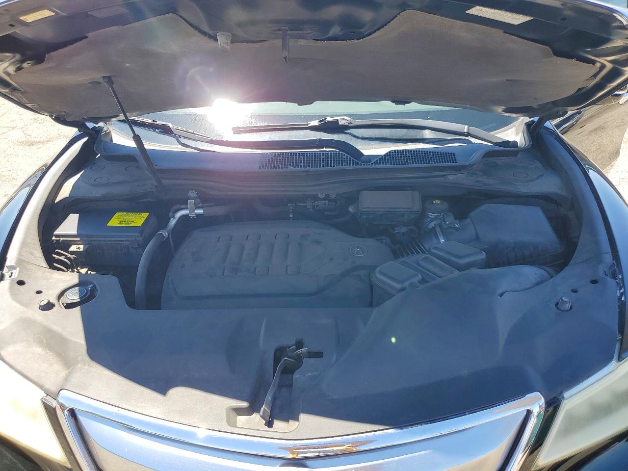 2015 Acura Mdx Technology Black vin: 5FRYD3H65FB005804