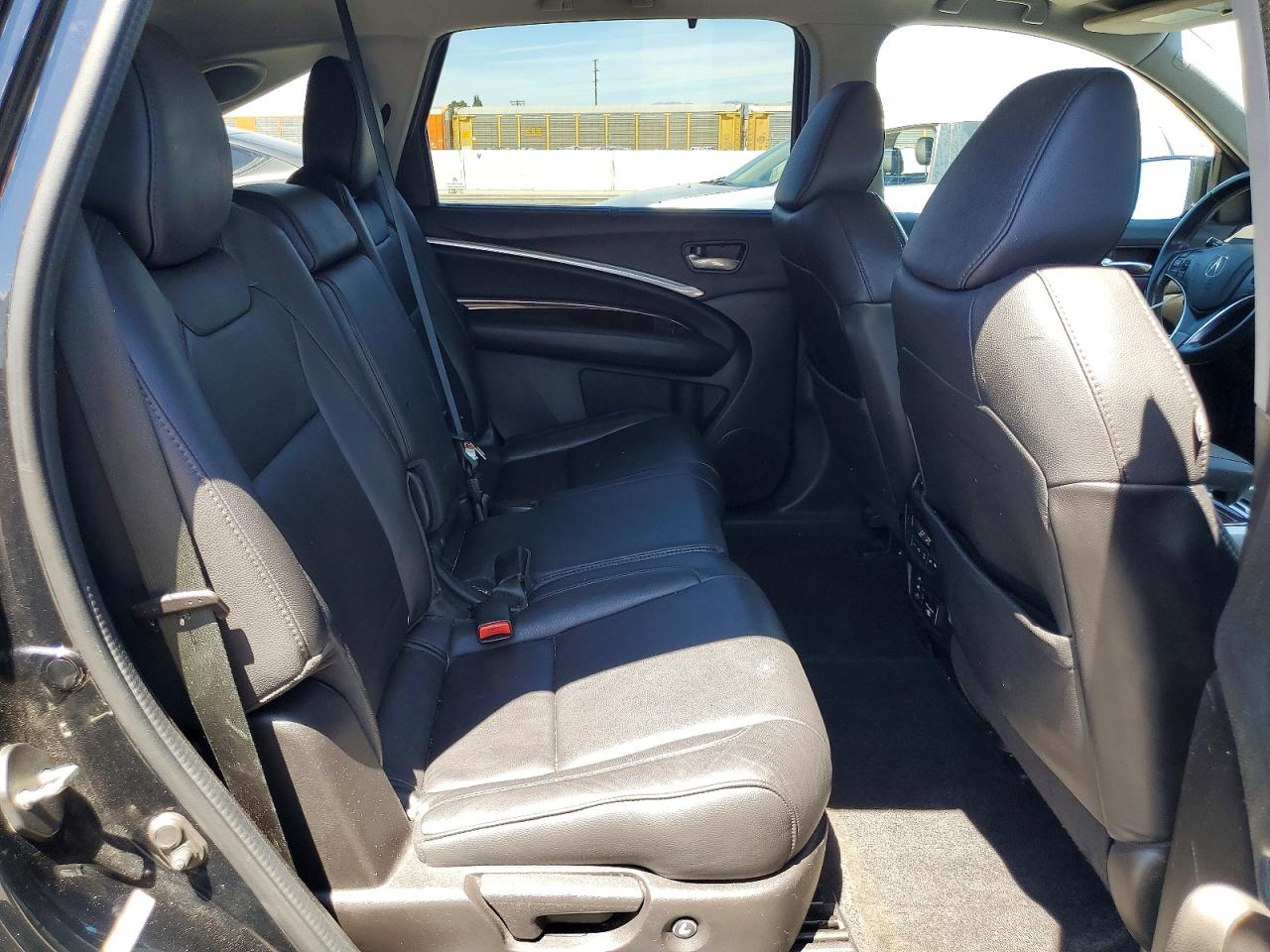 2015 Acura Mdx Technology Black vin: 5FRYD3H65FB005804