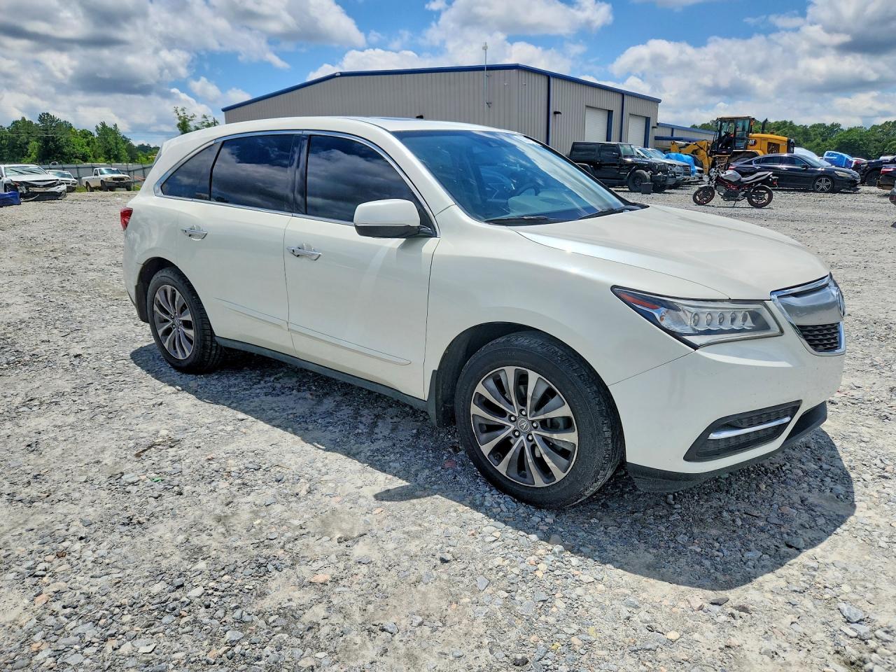 2014 Acura Mdx Technology Cream vin: 5FRYD3H66EB001131