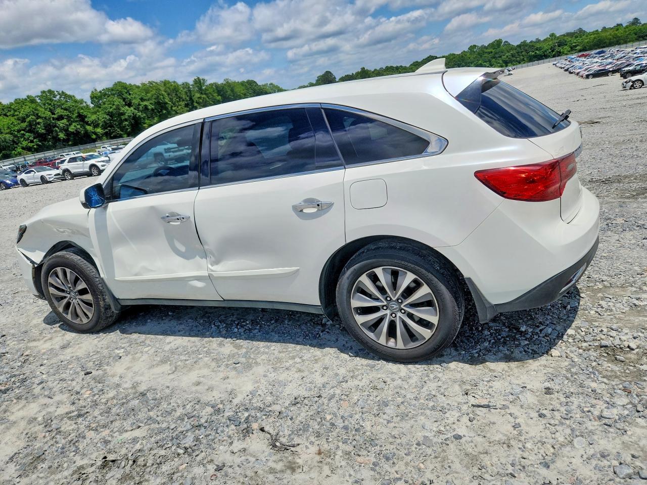 2014 Acura Mdx Technology Cream vin: 5FRYD3H66EB001131