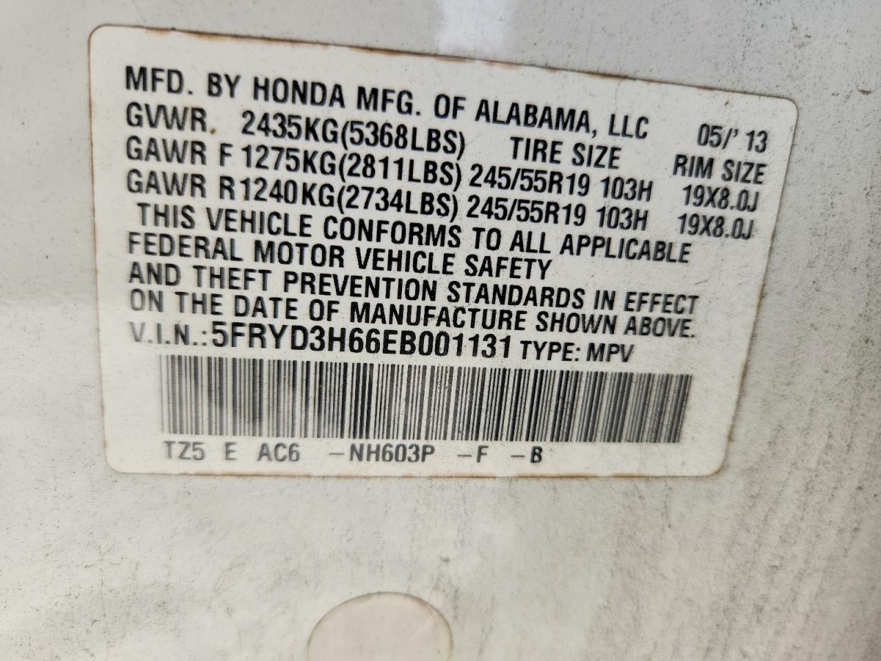 2014 Acura Mdx Technology Cream vin: 5FRYD3H66EB001131