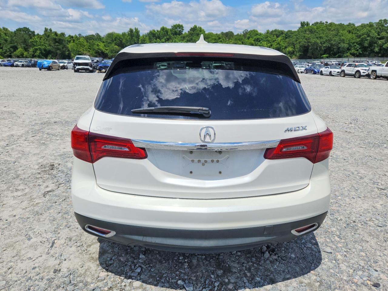2014 Acura Mdx Technology Cream vin: 5FRYD3H66EB001131