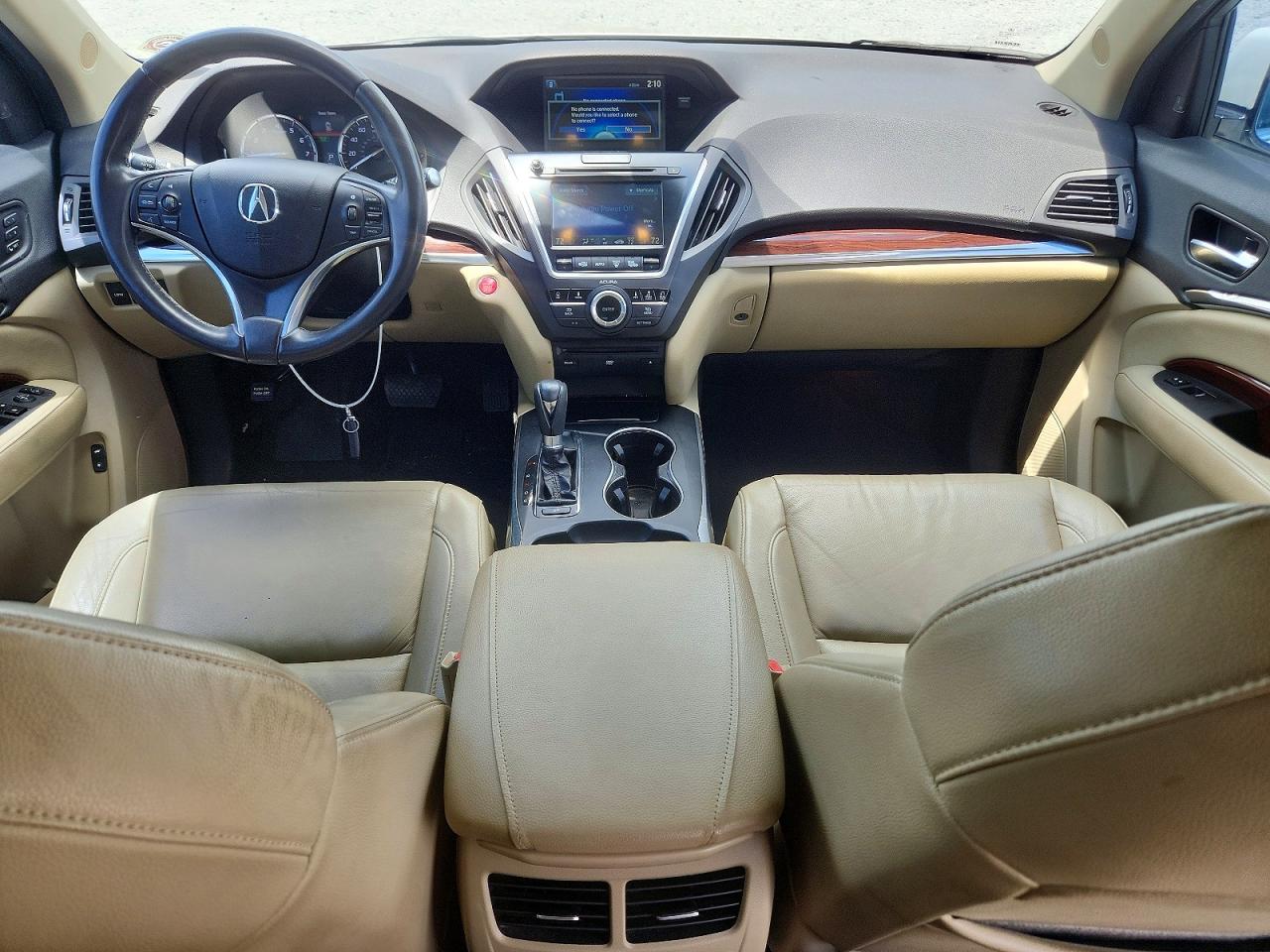2014 Acura Mdx Technology Cream vin: 5FRYD3H66EB001131