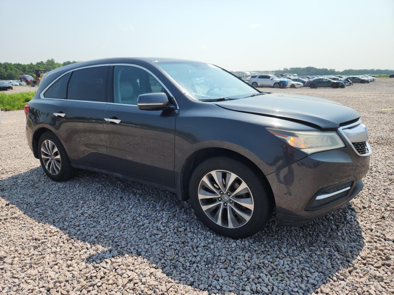 2014 Acura Mdx Technology Charcoal vin: 5FRYD3H66EB009195