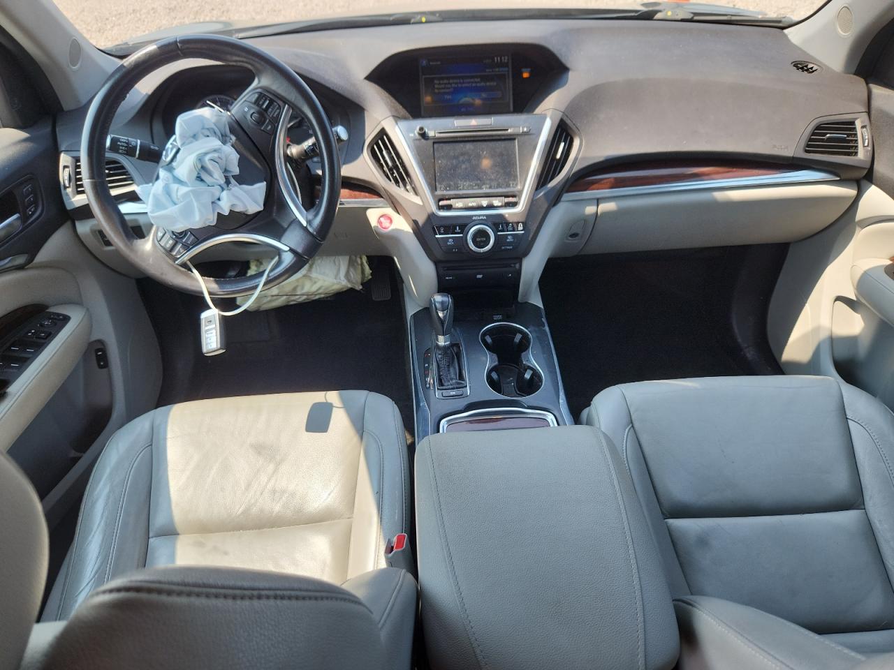 2014 Acura Mdx Technology Charcoal vin: 5FRYD3H66EB009195