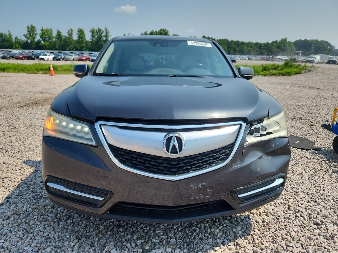 2014 Acura Mdx Technology Charcoal vin: 5FRYD3H66EB009195