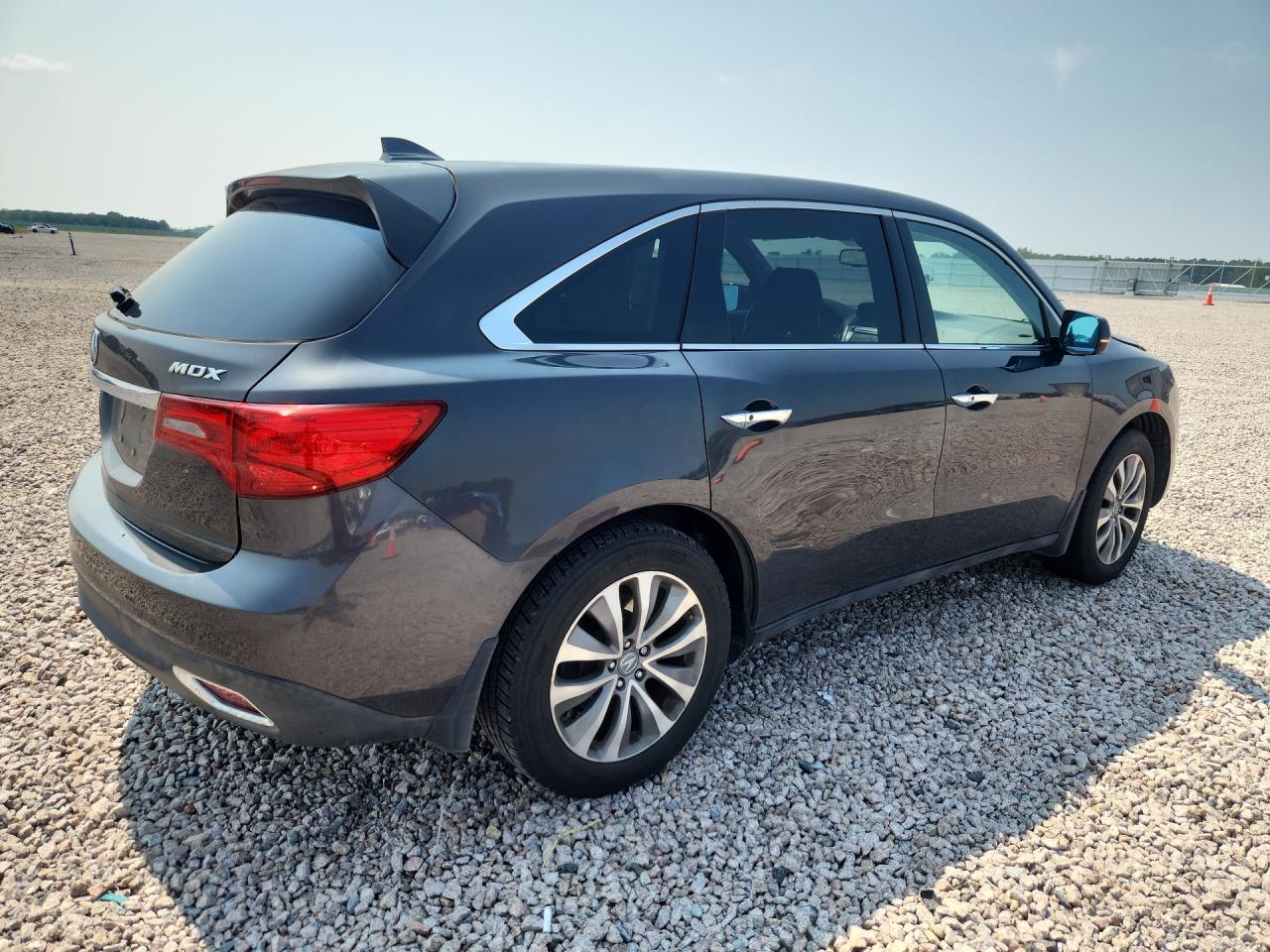 2014 Acura Mdx Technology Charcoal vin: 5FRYD3H66EB009195