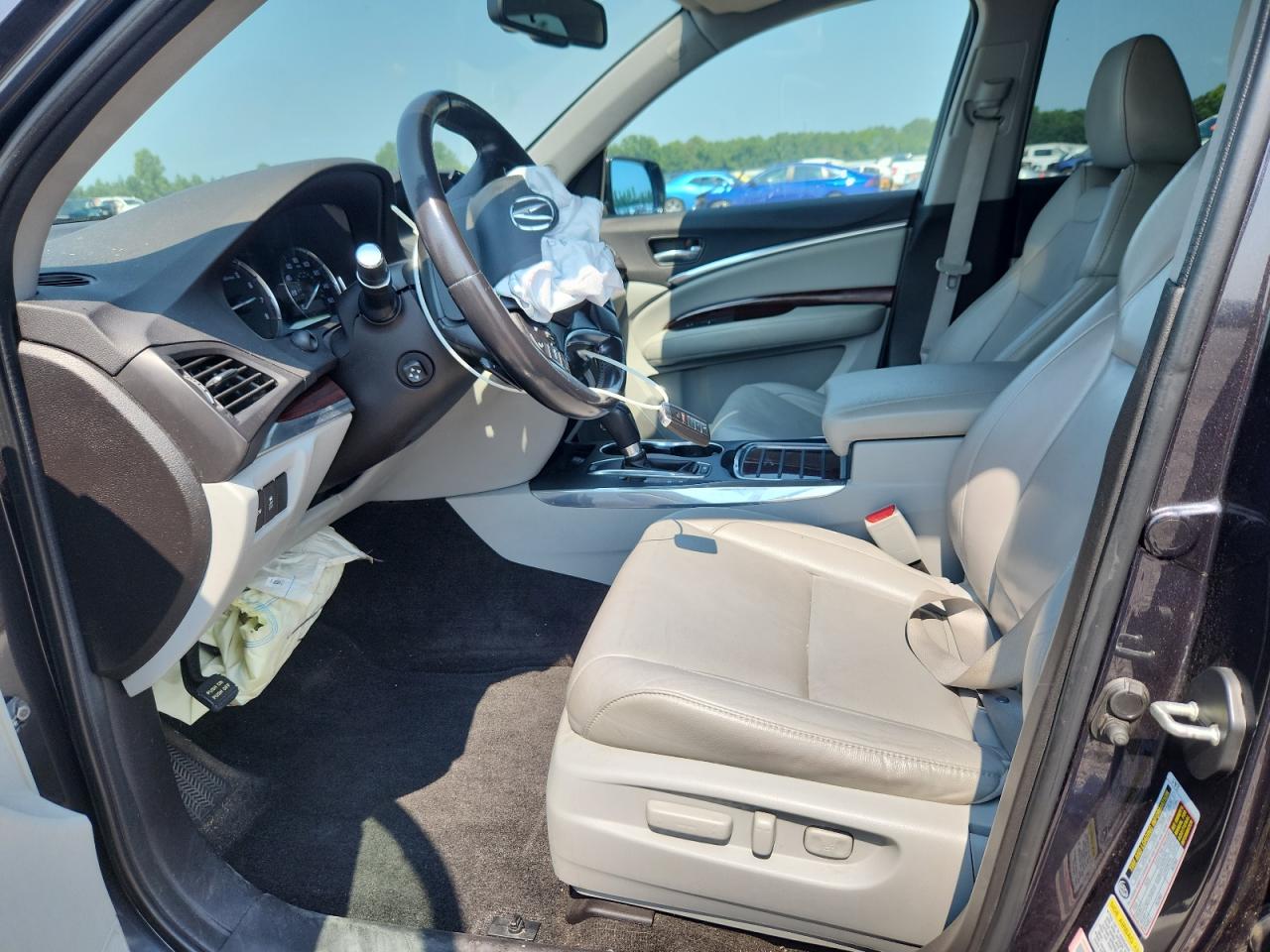2014 Acura Mdx Technology Charcoal vin: 5FRYD3H66EB009195