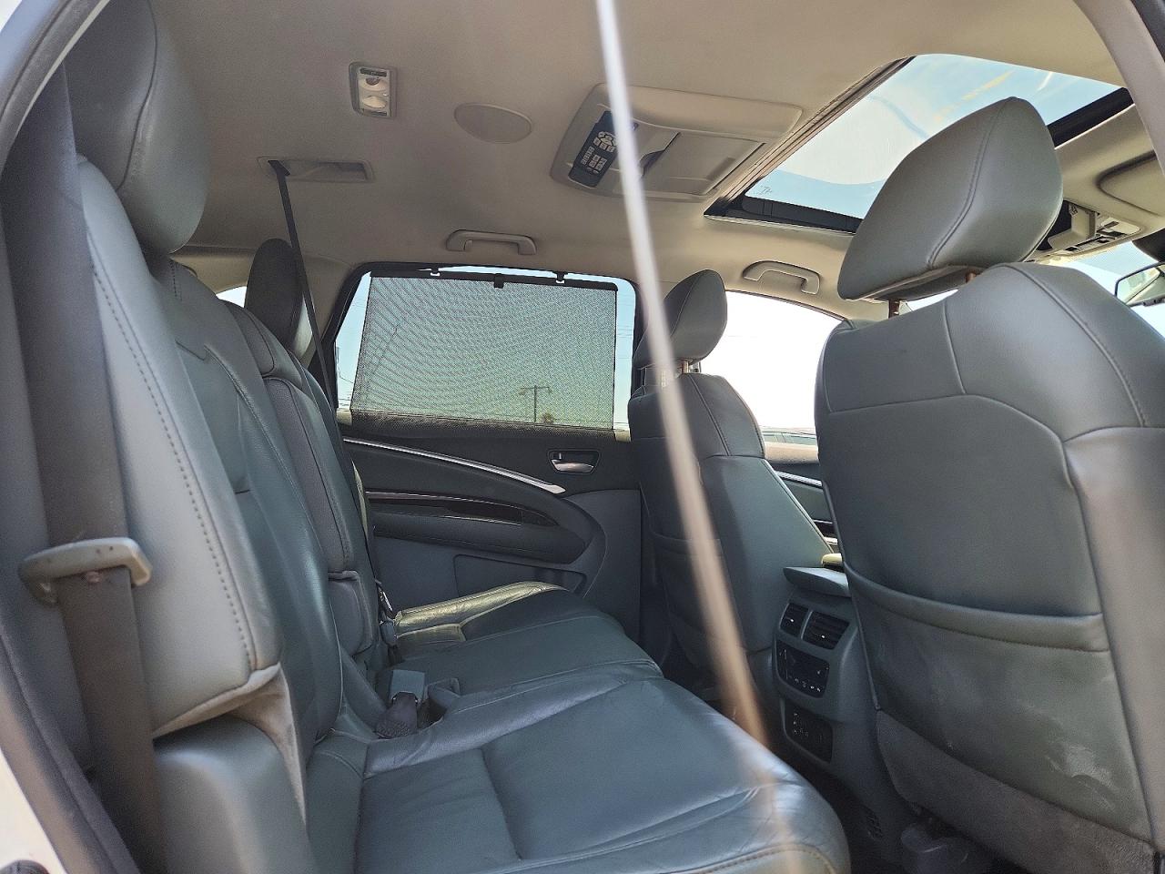 2014 Acura Mdx Technology White vin: 5FRYD3H66EB011934