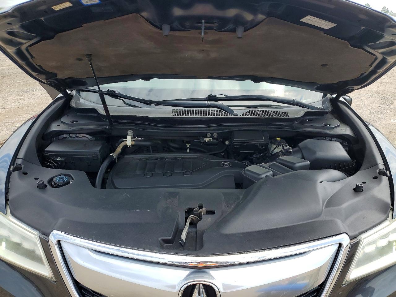 2014 Acura Mdx Technology Gray vin: 5FRYD3H68EB005603