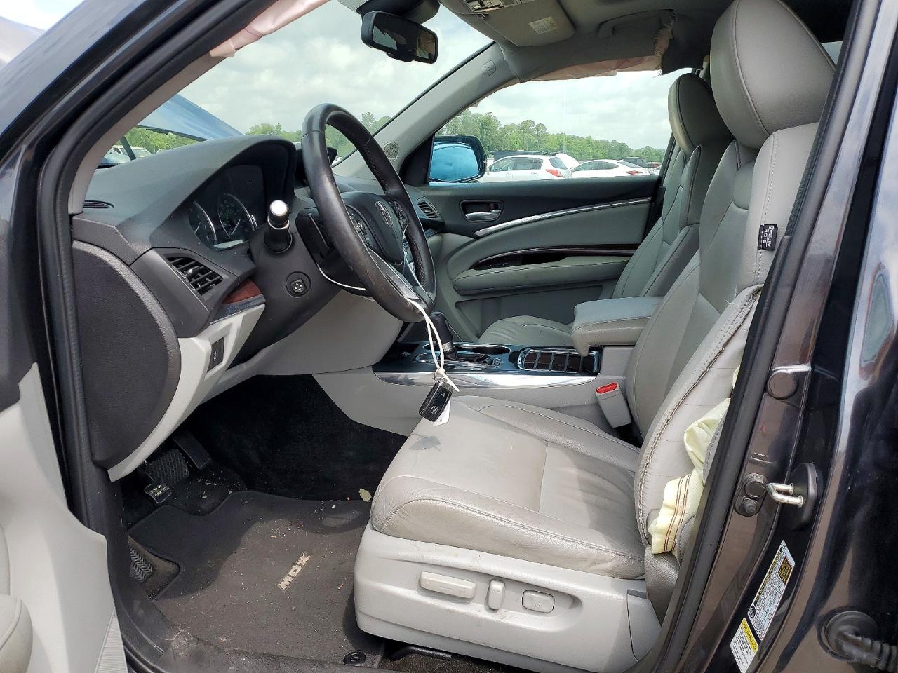 2014 Acura Mdx Technology Gray vin: 5FRYD3H68EB005603