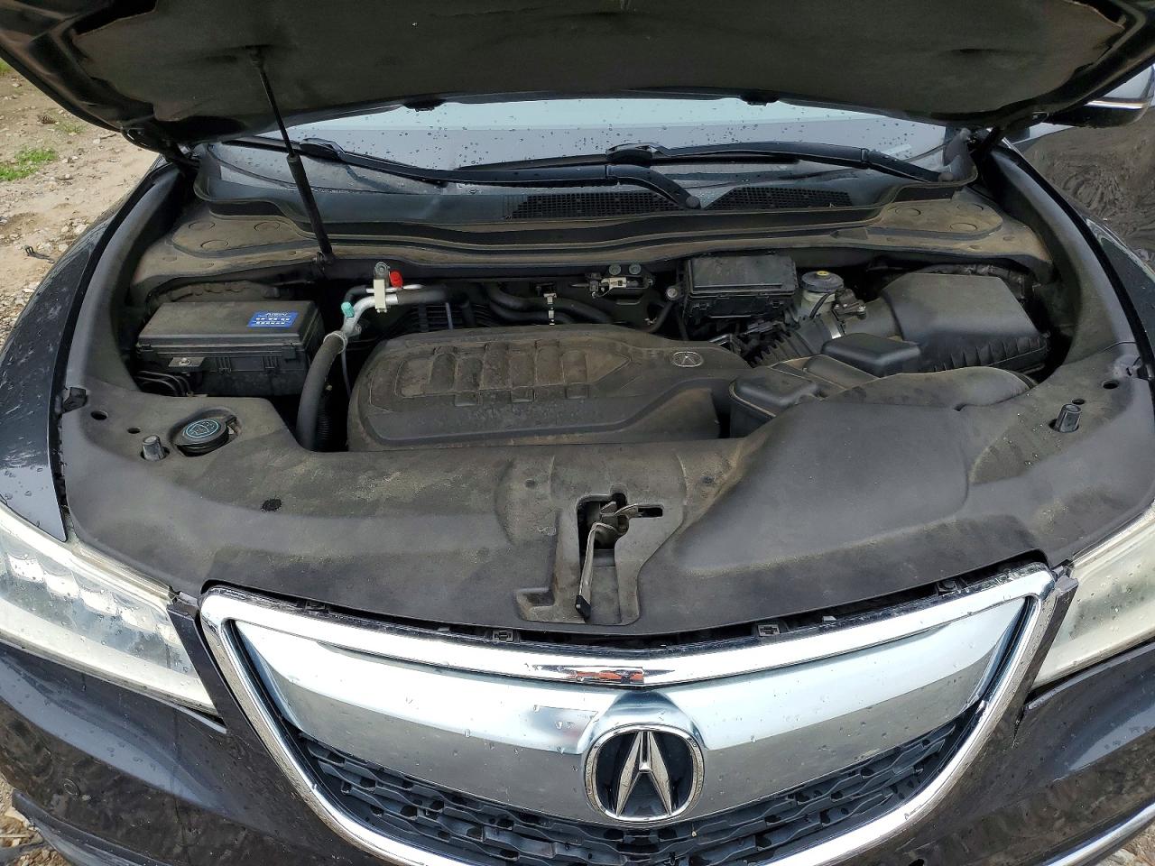 2014 Acura Mdx Advance Gray vin: 5FRYD3H81EB012572