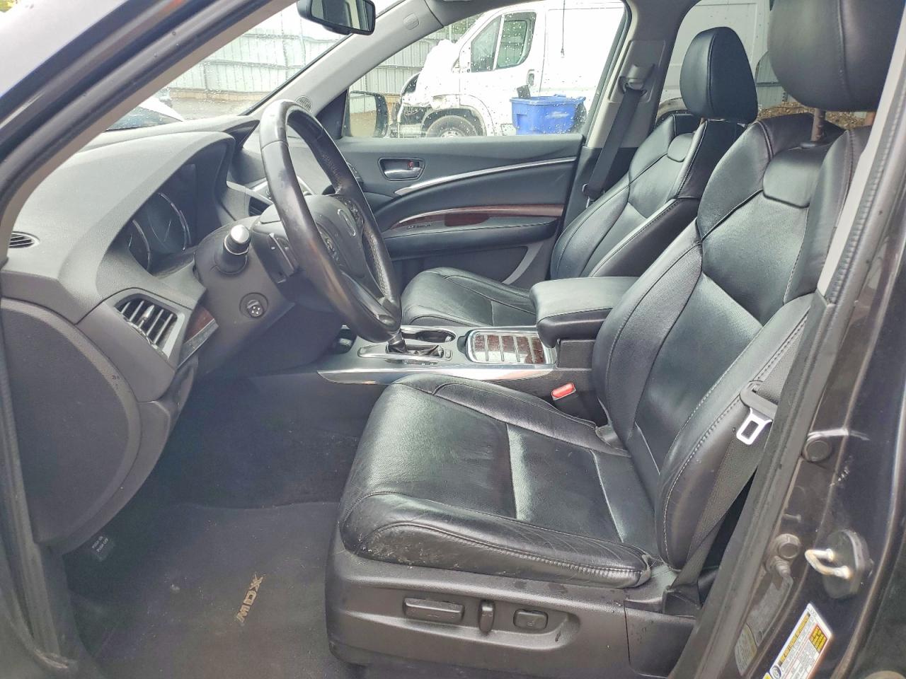 2014 Acura Mdx Advance Gray vin: 5FRYD3H81EB012572