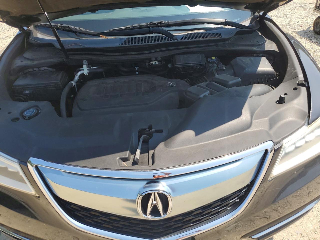 2014 Acura Mdx Advance Charcoal vin: 5FRYD3H82EB013844