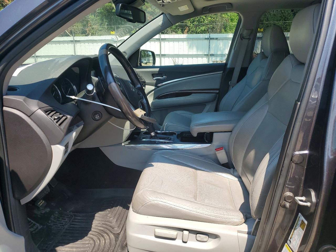 2014 Acura Mdx Advance Charcoal vin: 5FRYD3H82EB013844