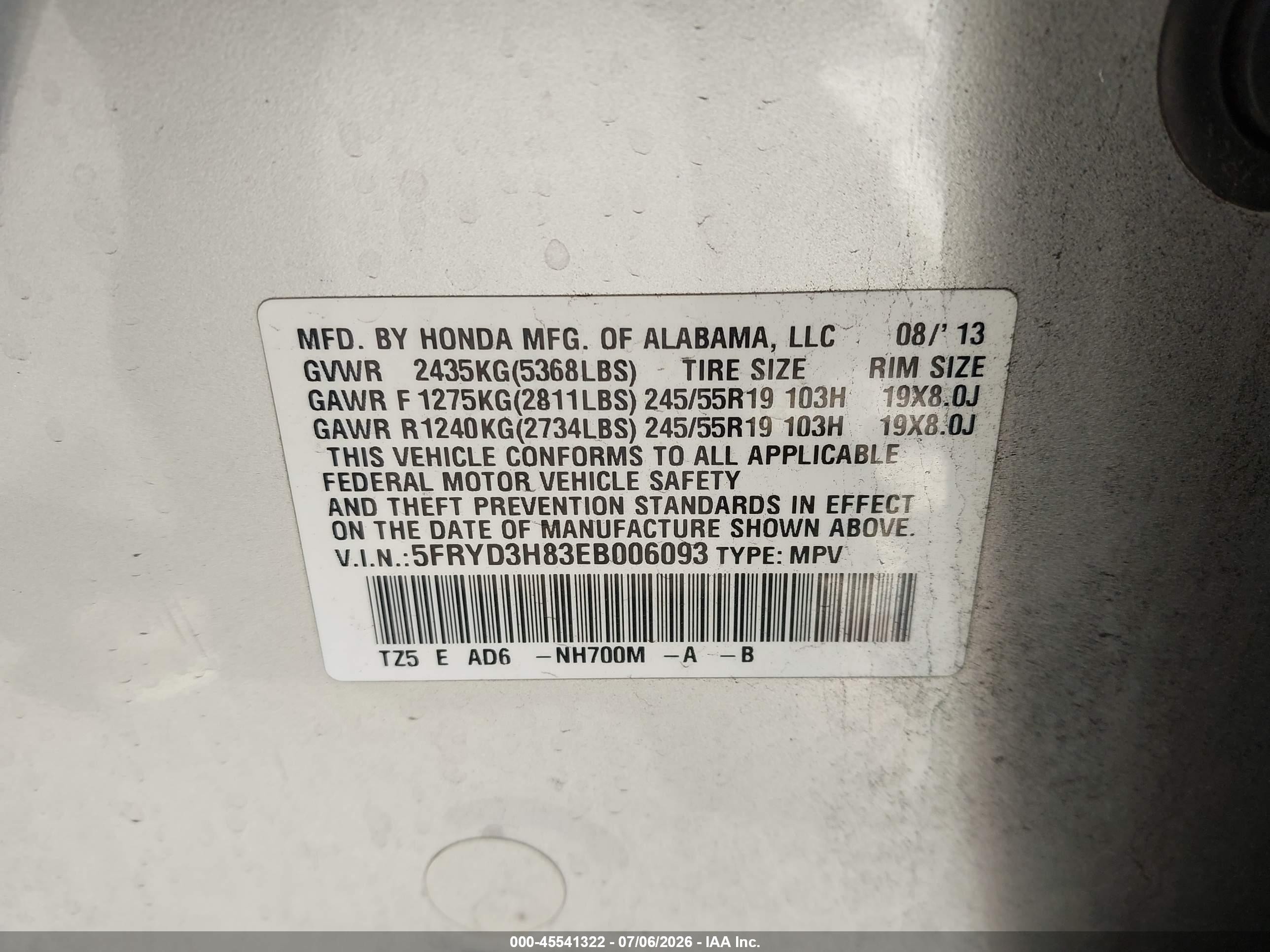 2014 Acura Mdx Advance Pkg W/entertainment Pkg Silver vin: 5FRYD3H83EB006093