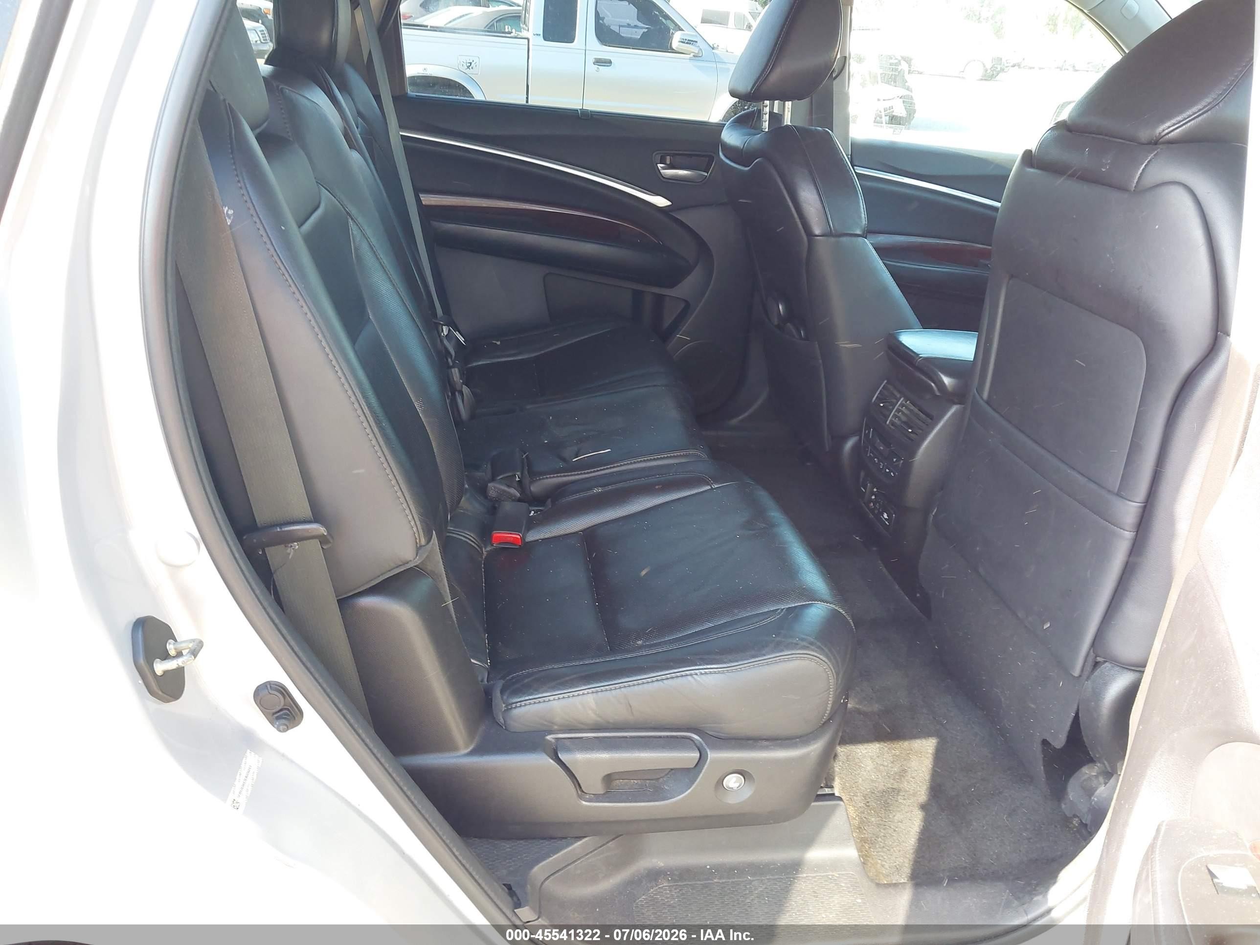 2014 Acura Mdx Advance Pkg W/entertainment Pkg Silver vin: 5FRYD3H83EB006093
