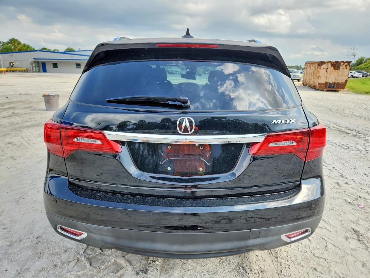 2014 Acura Mdx Advance Black vin: 5FRYD3H83EB020396