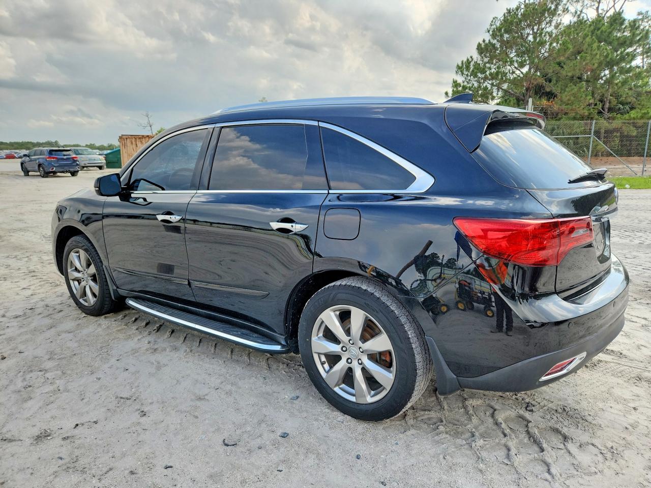 2014 Acura Mdx Advance Black vin: 5FRYD3H83EB020396